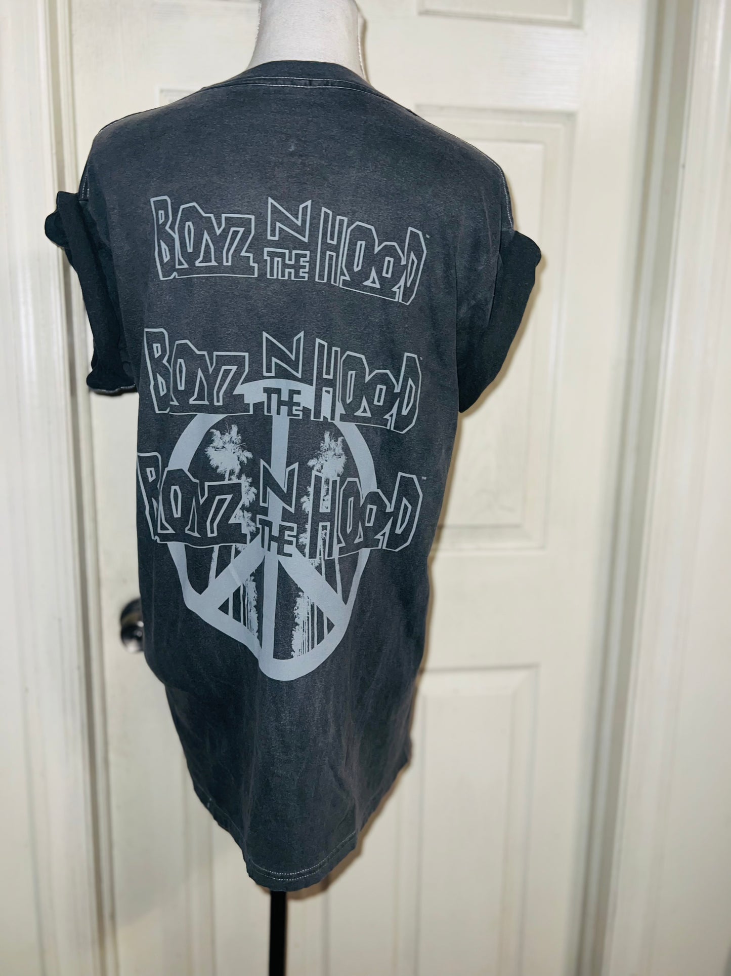 Boyz in The Hood Double Sided Oversized Distressed Tee
