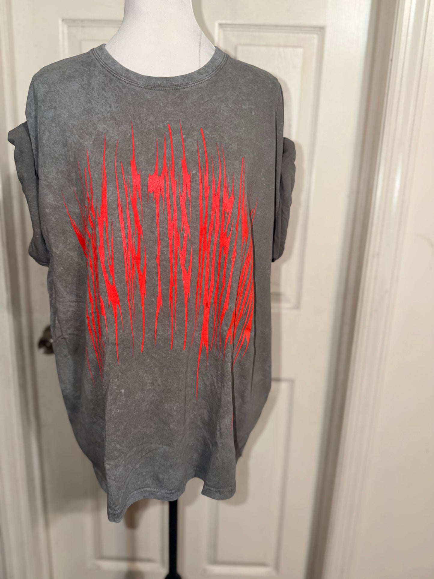 Bring Me the Horizon Double Sided Oversized Distressed Tee