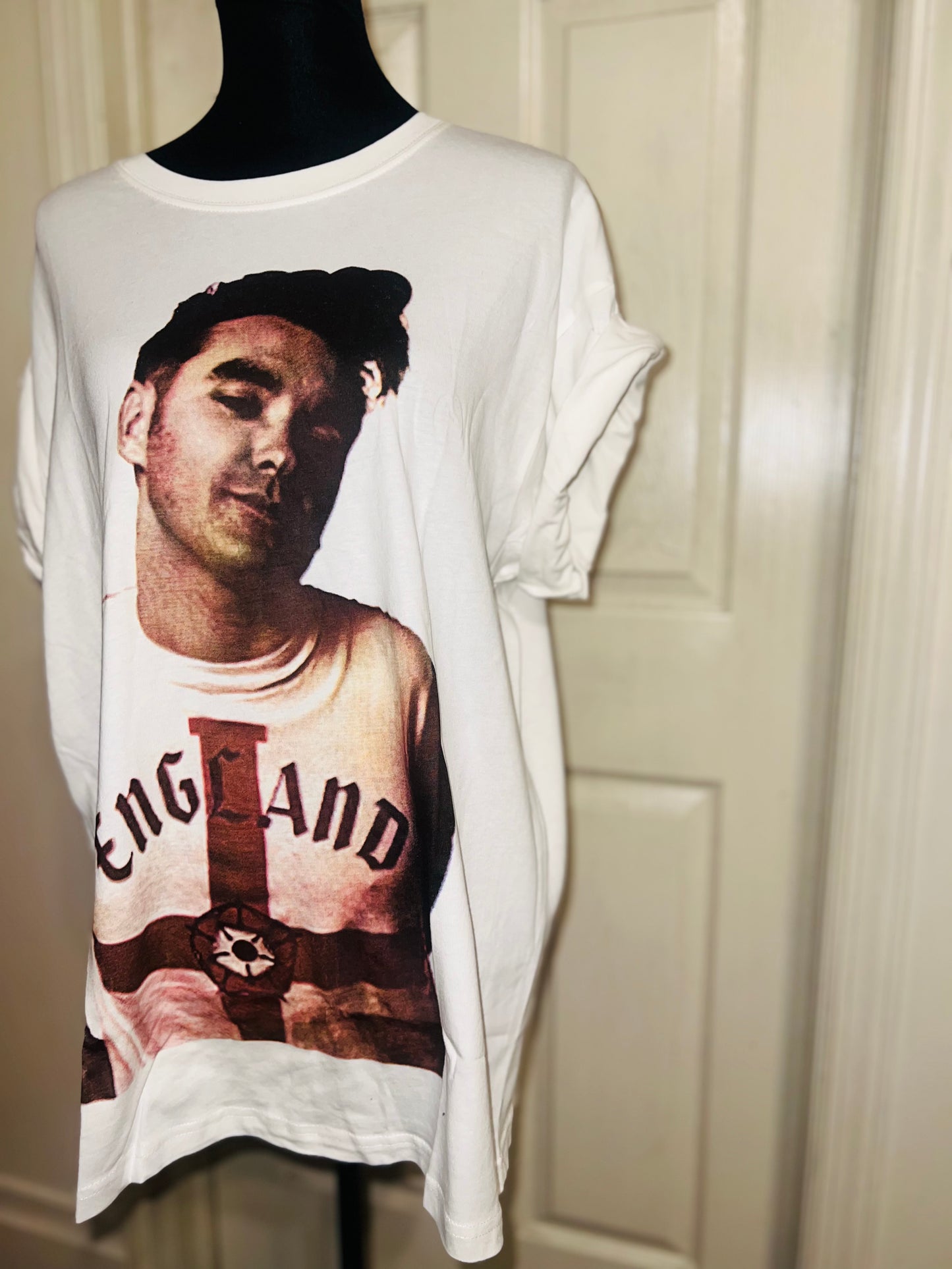 Morrissey Oversized Distressed Tee