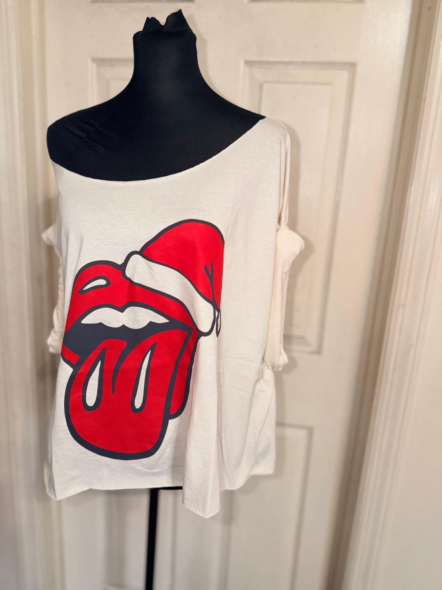 The Rolling Stones OFTS Oversized Distressed Tee