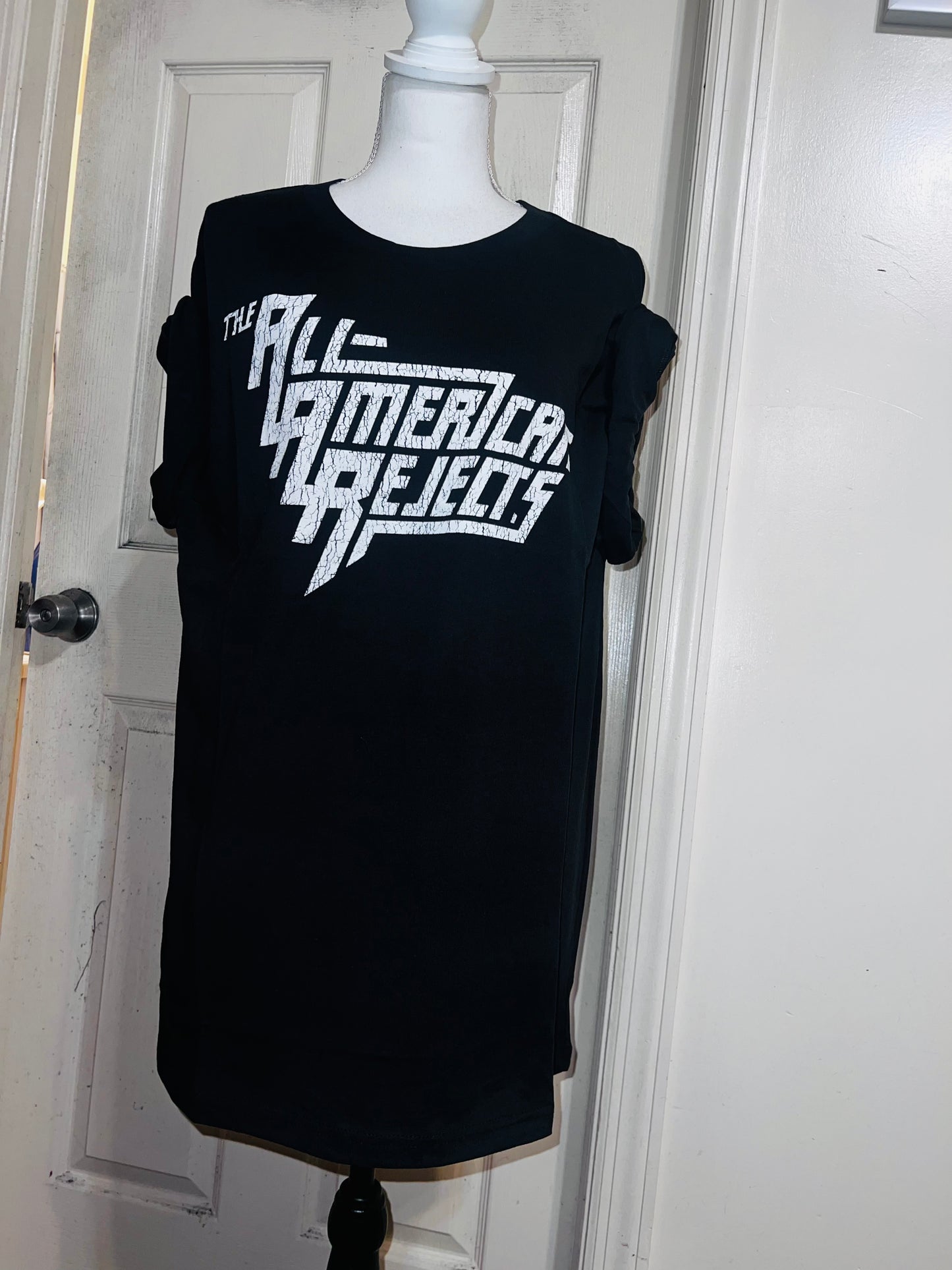 The All-American Rejects Oversized Distressed Tee