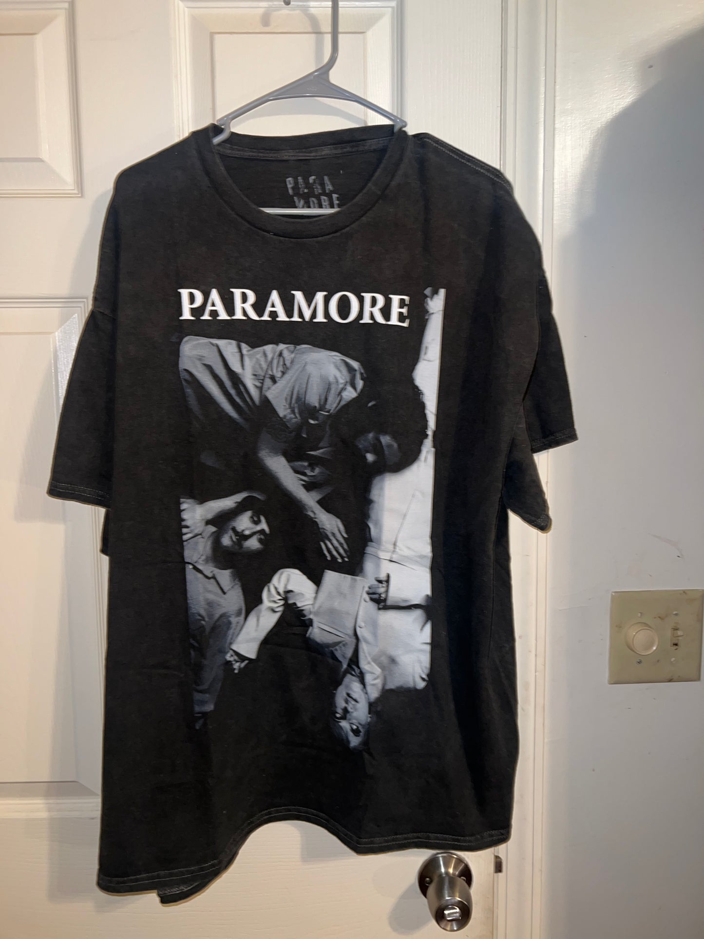 Paramore Oversized Distressed Tee