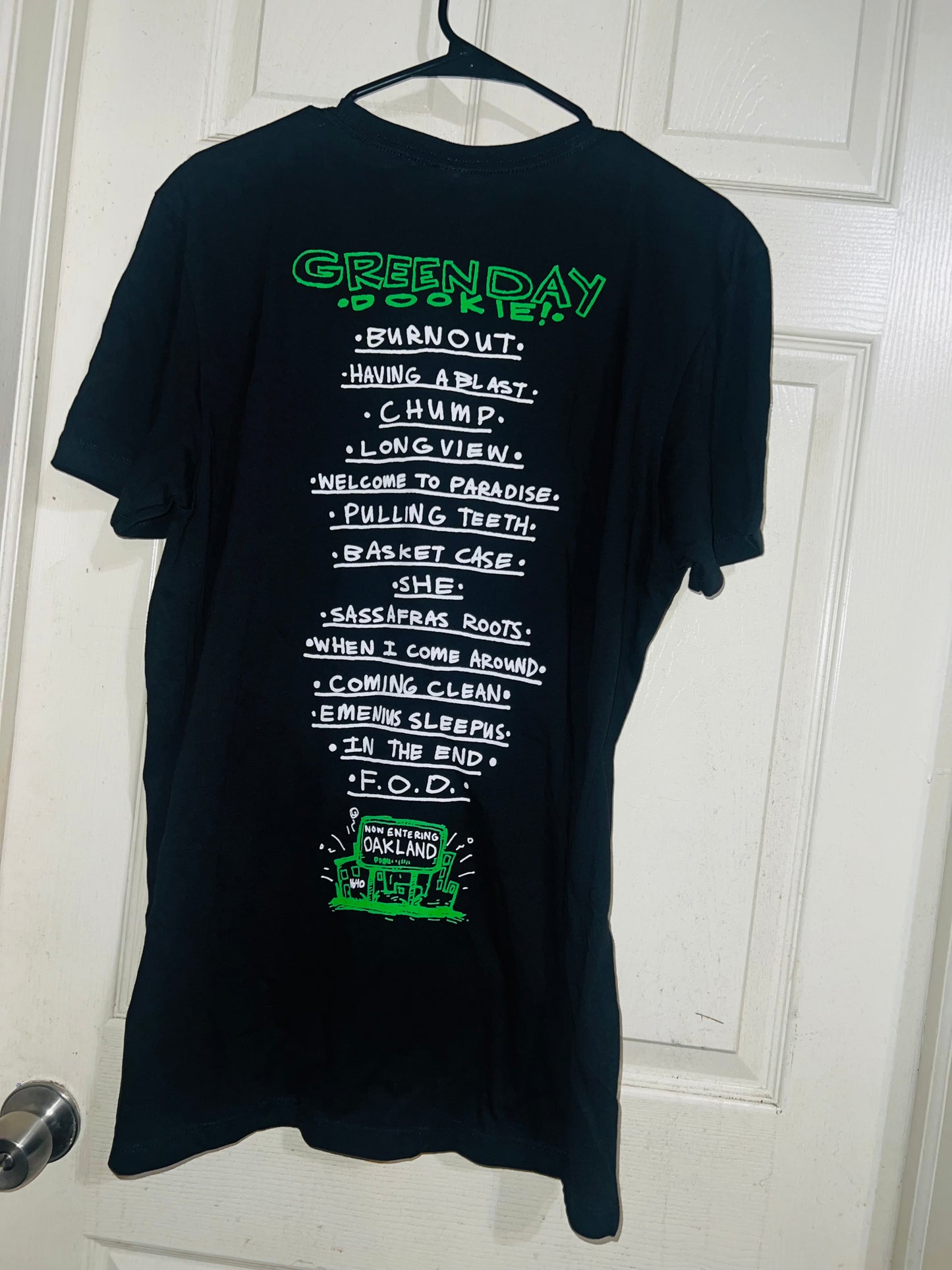 Green Day Double Sided Dookie Tee