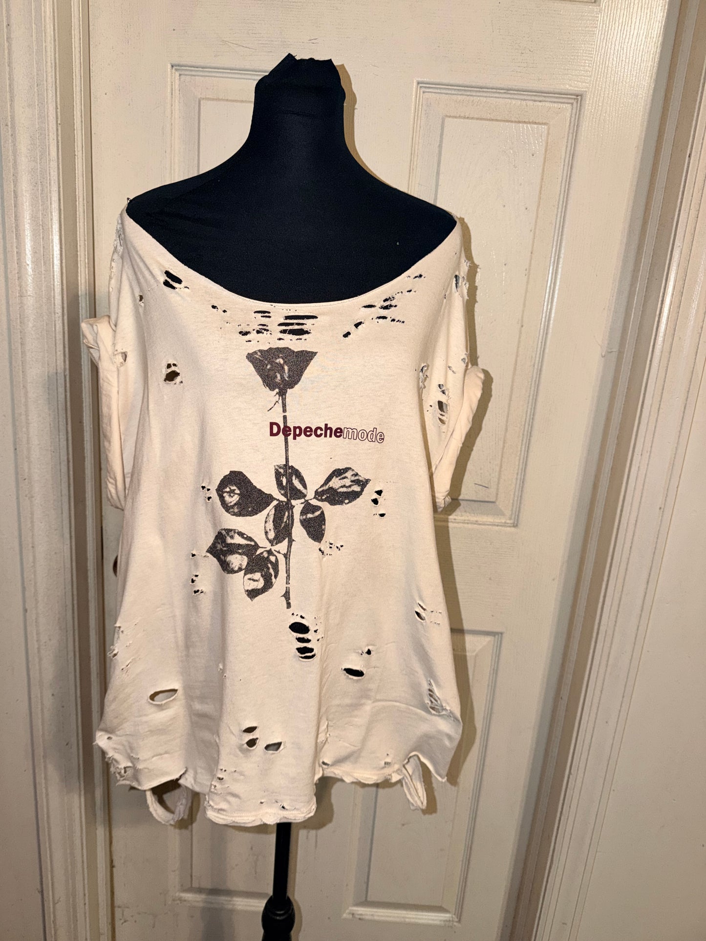 Depeche Mode Oversized Distressed Tee (as is)