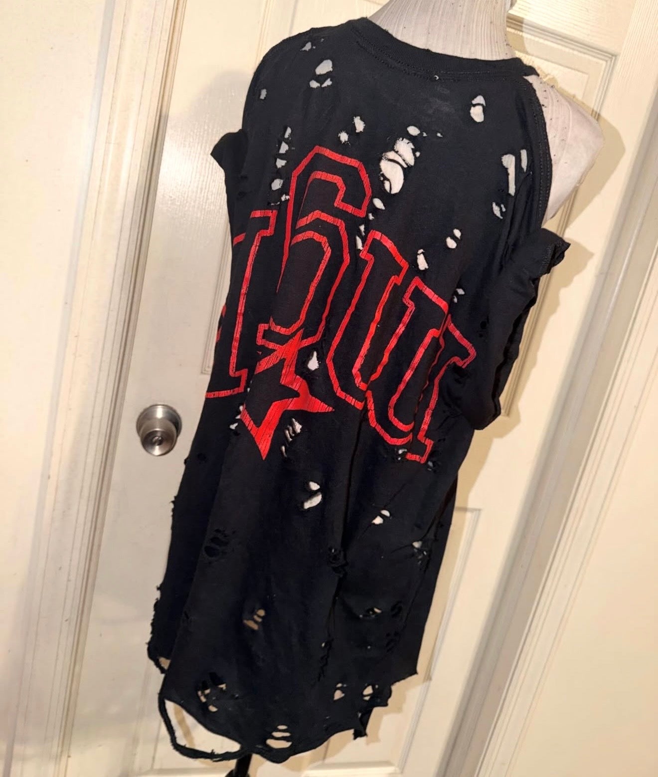 Machine Gun Kelly Double Sided Oversized Distressed Tee (as is)