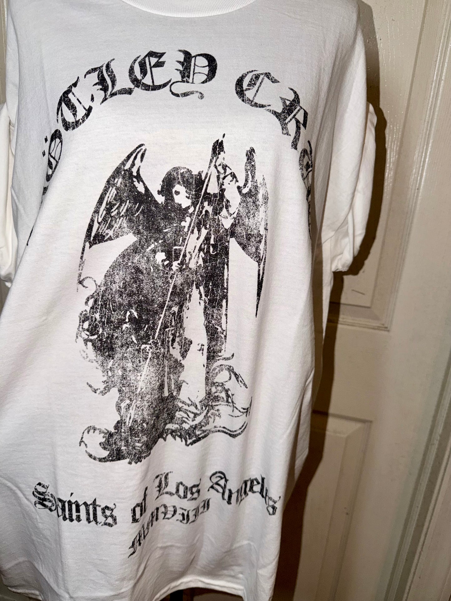 Motley Crue Oversized Distressed Tee