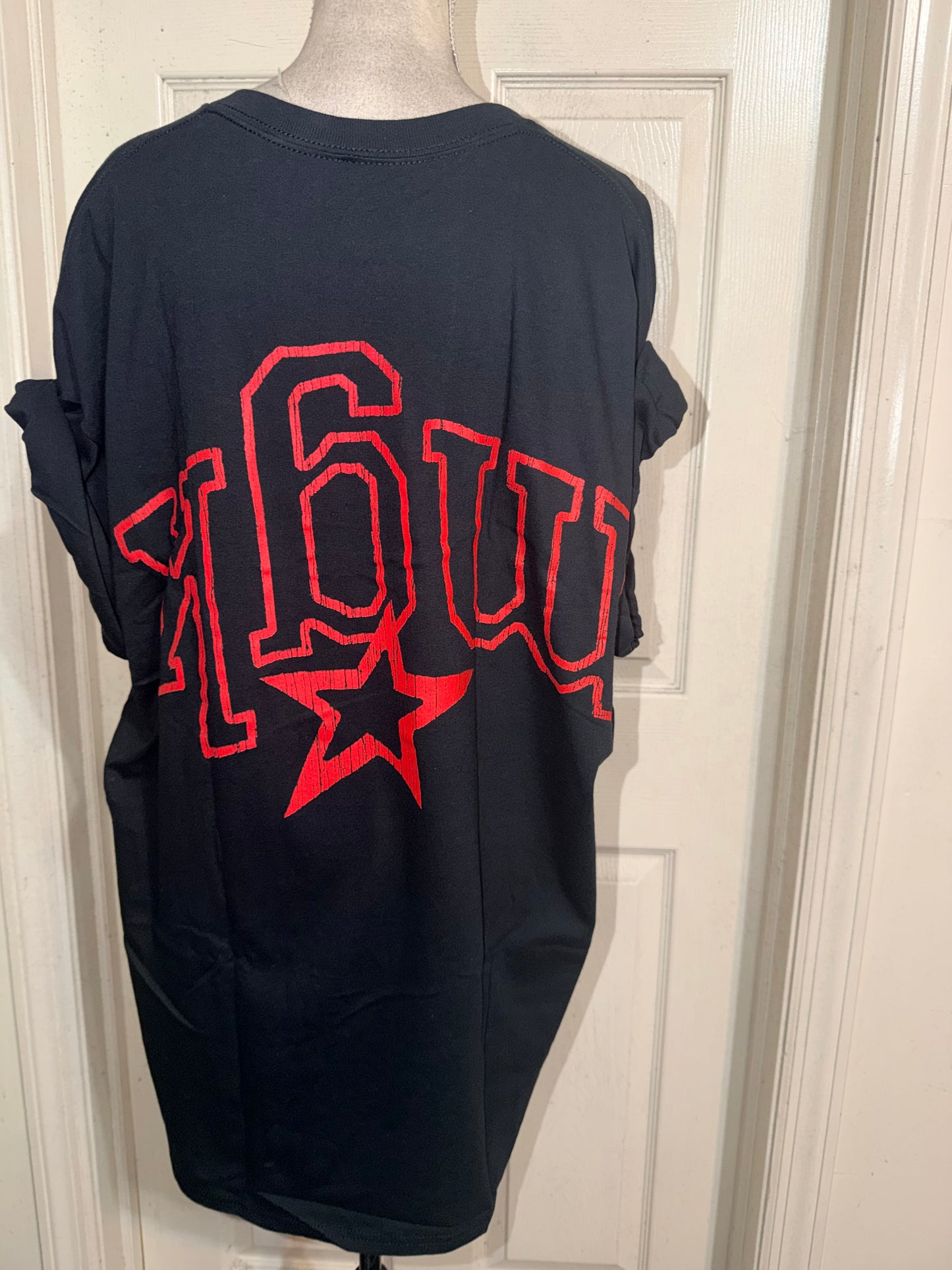 Machine Gun Kelly Double Sided Oversized Distressed Tee