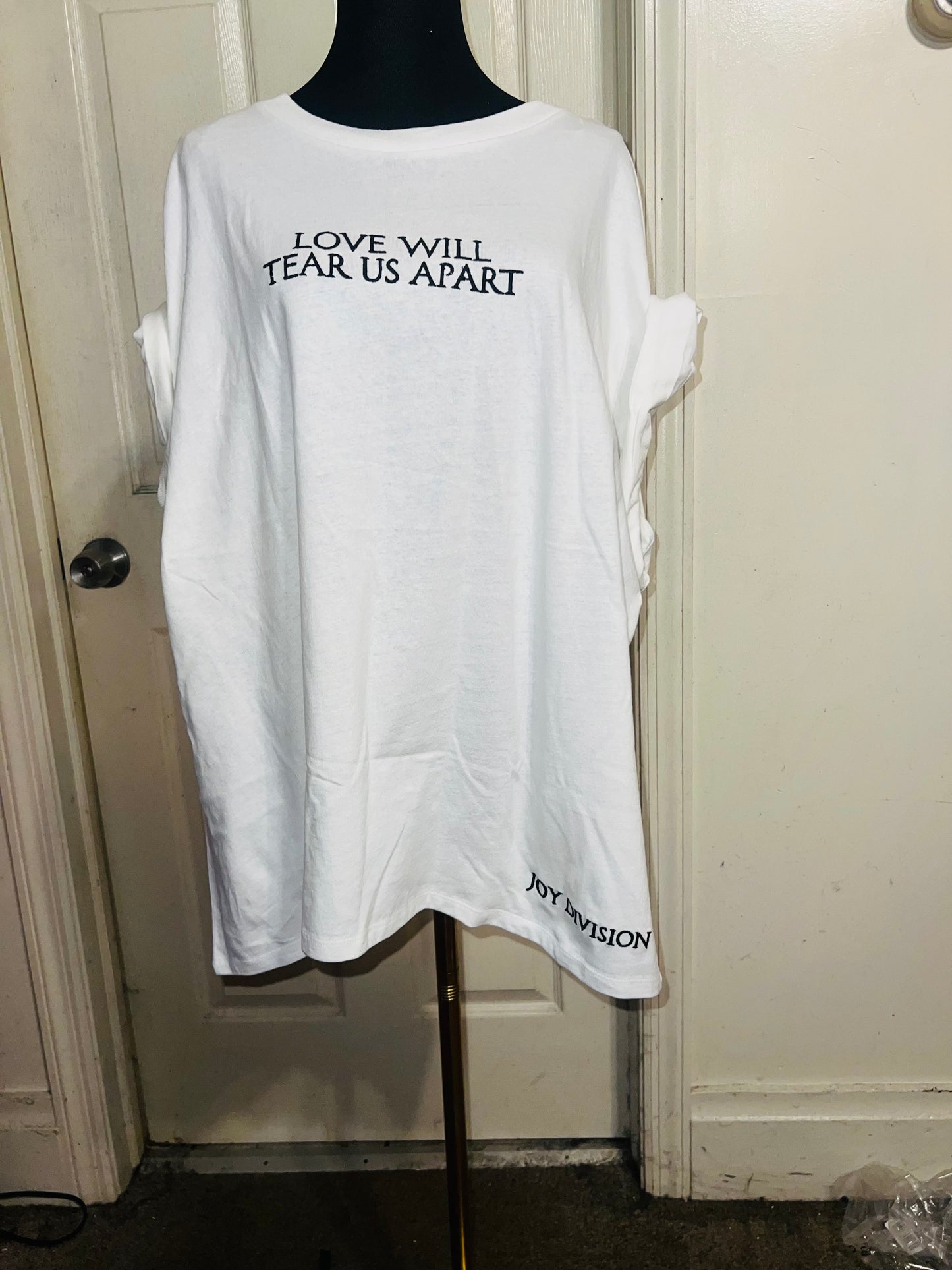 Joy Division Oversized Distressed Tee