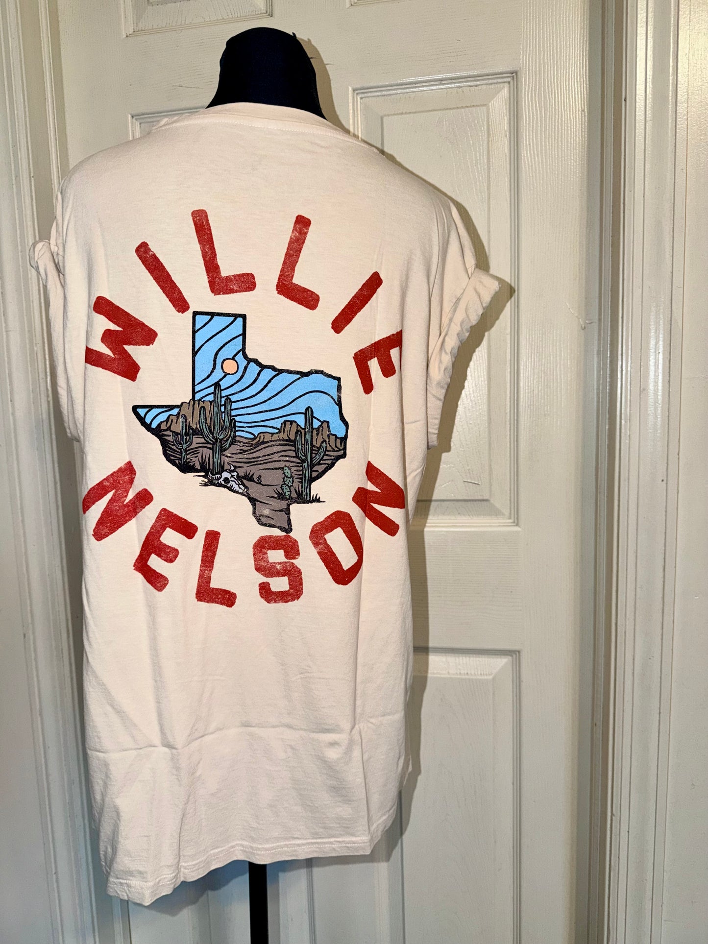 Willie Nelson Double Sided Tee