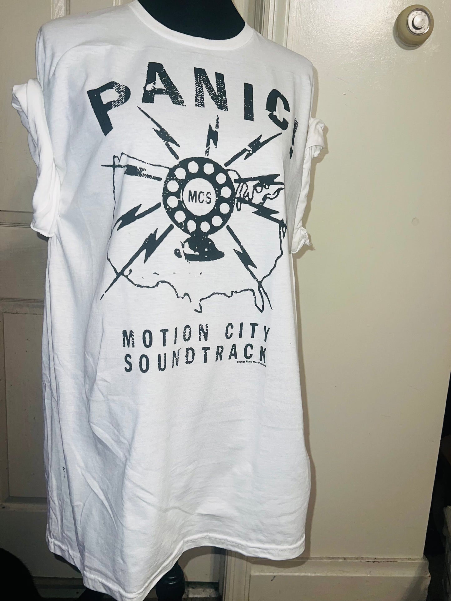 Motion City Soundtrack Oversized Distressed Tee