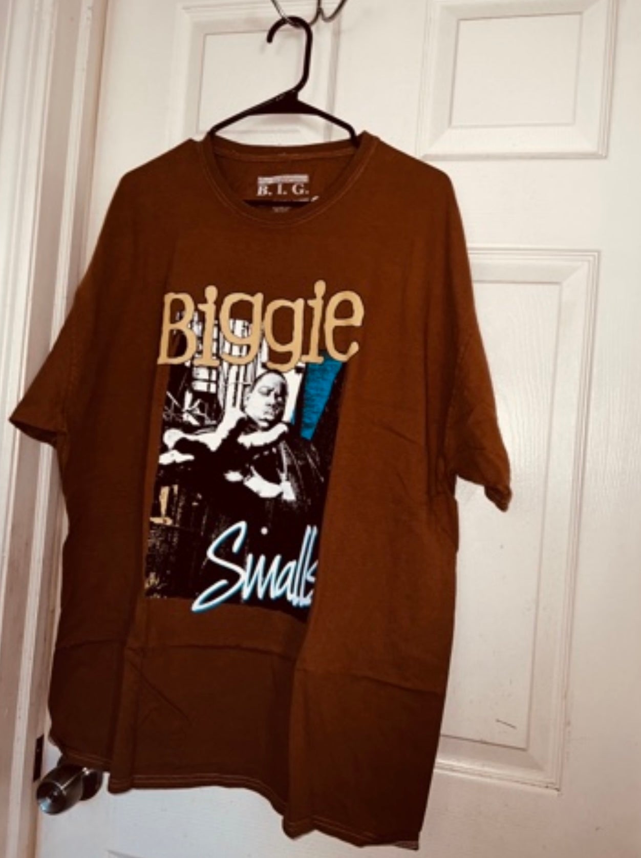 Biggie Smalls Oversized Distressed T-Shirt