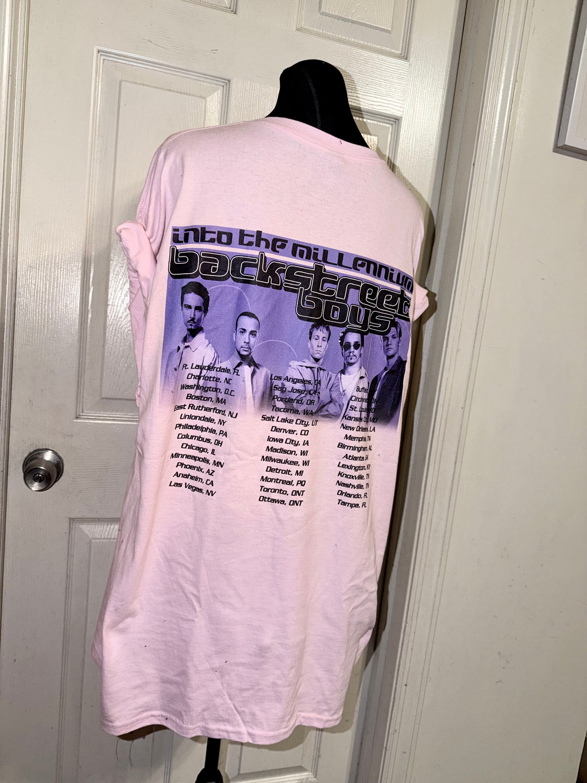 Backstreet Boys Double Sided Oversized Tee