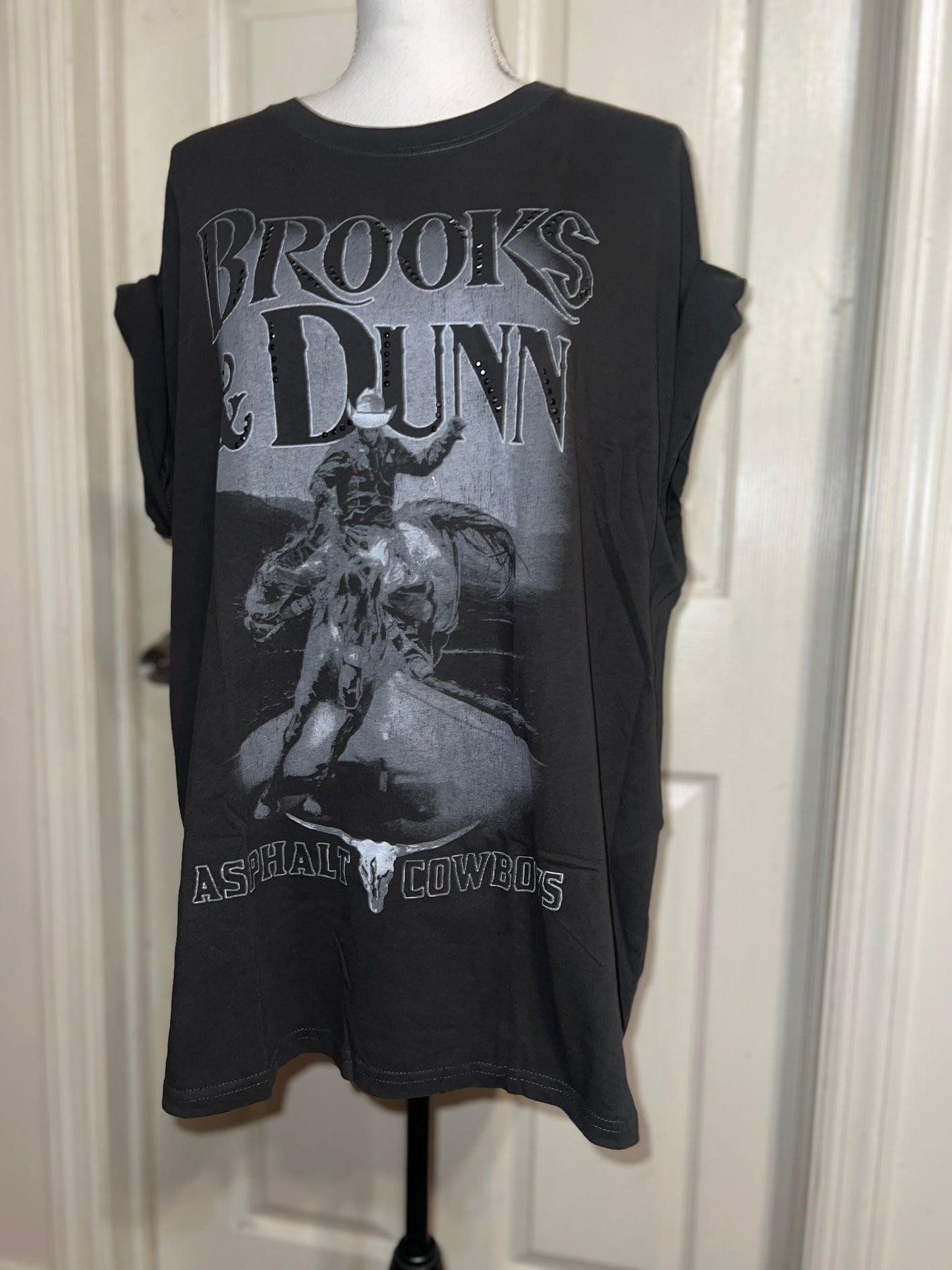 Brooks & Dunn Oversized Distressed Tee