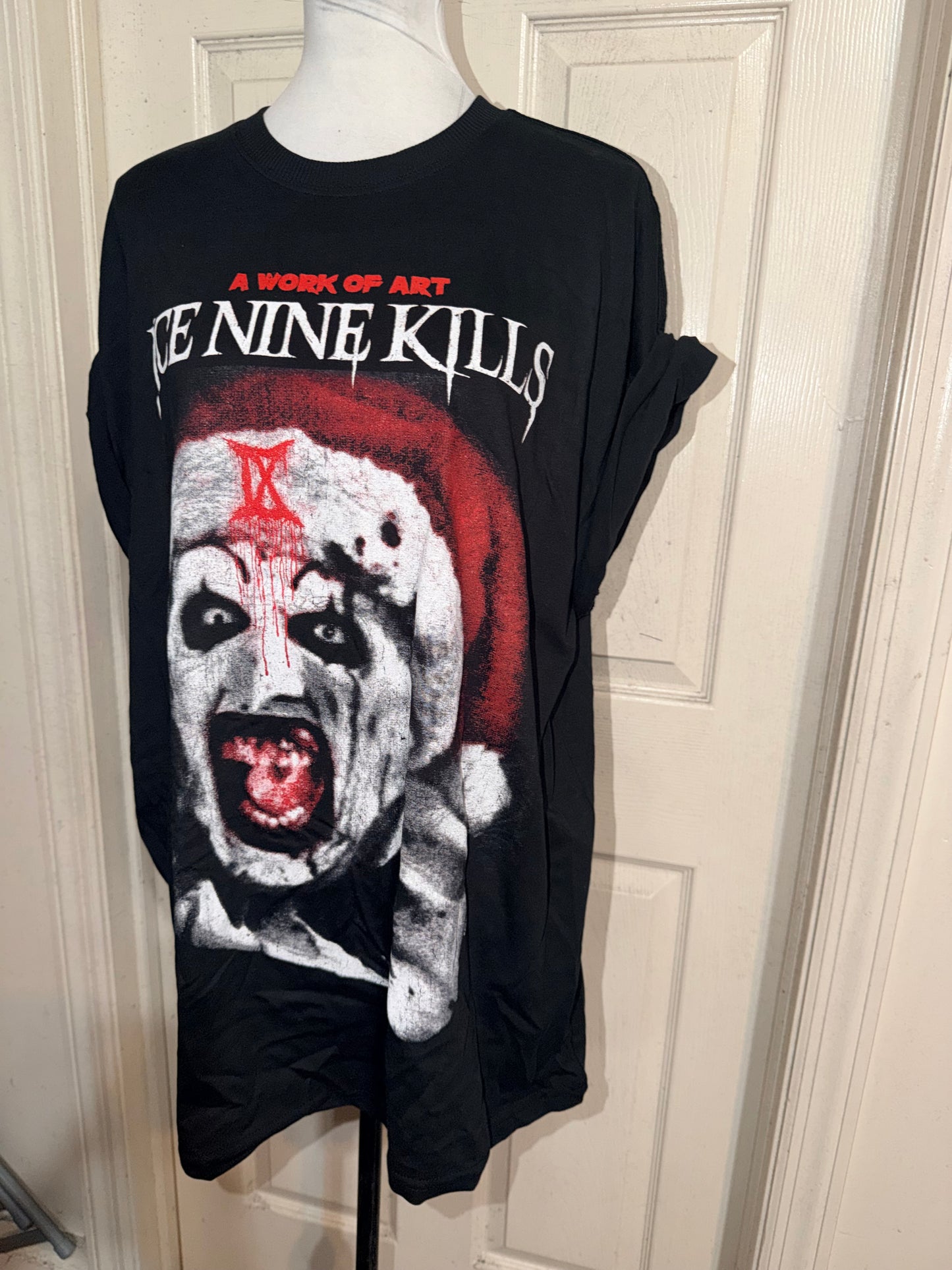 Ice Nine Kills Oversized Distressed Tee