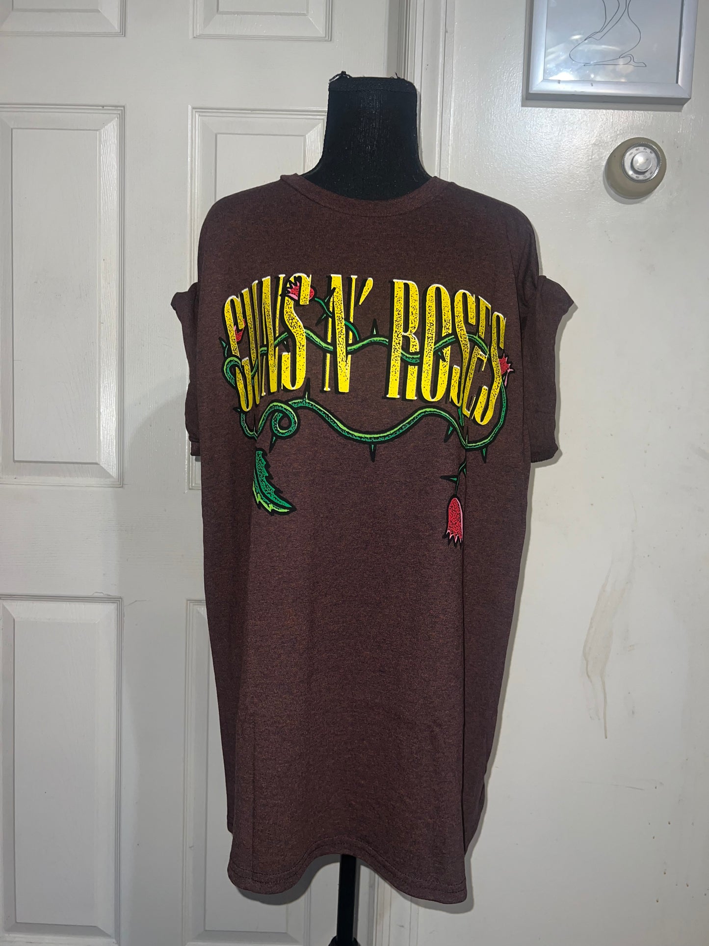 Guns n Roses Double Sided Oversized Tee