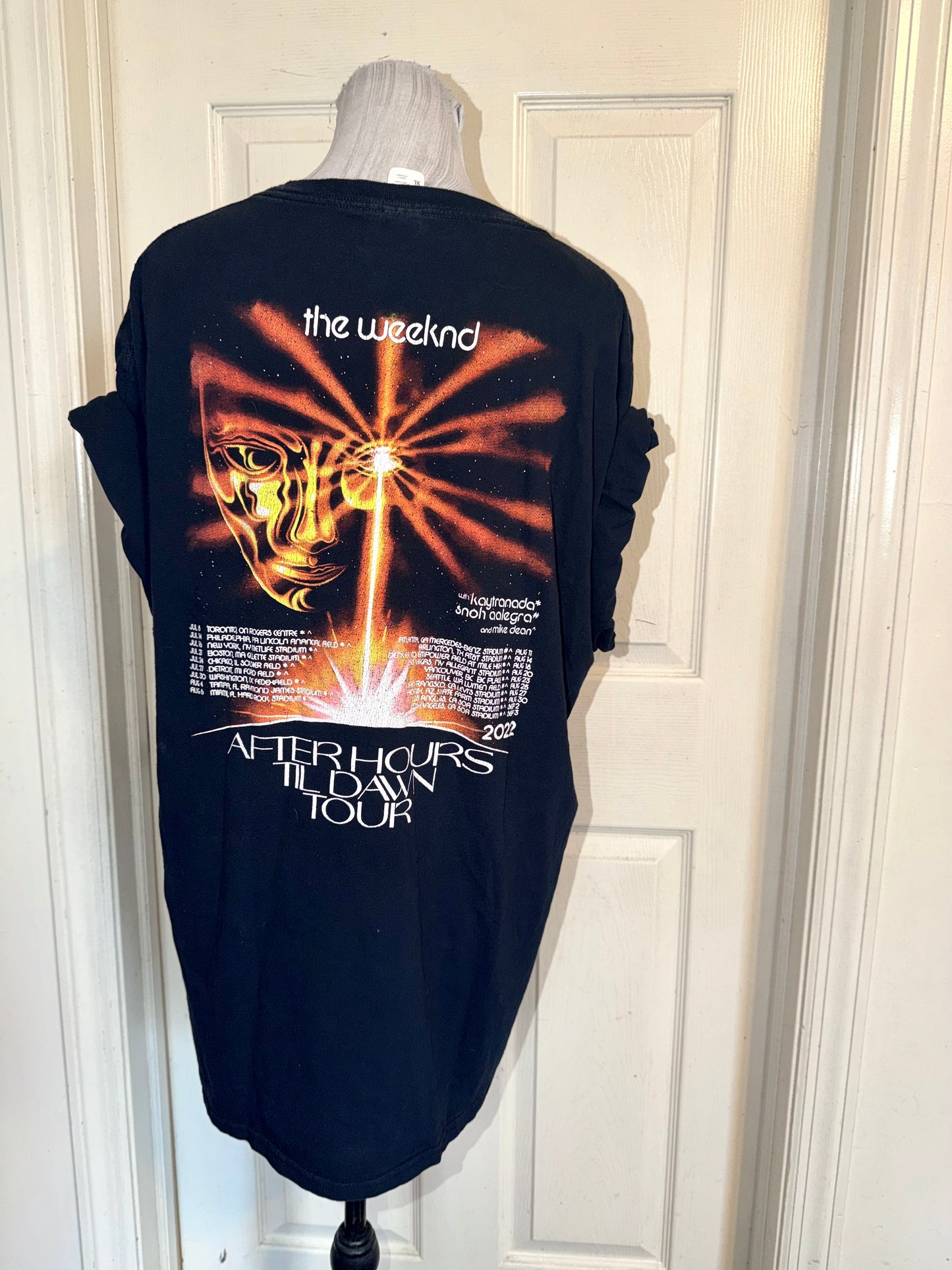 The Weeknd Double Sided Oversized Tee