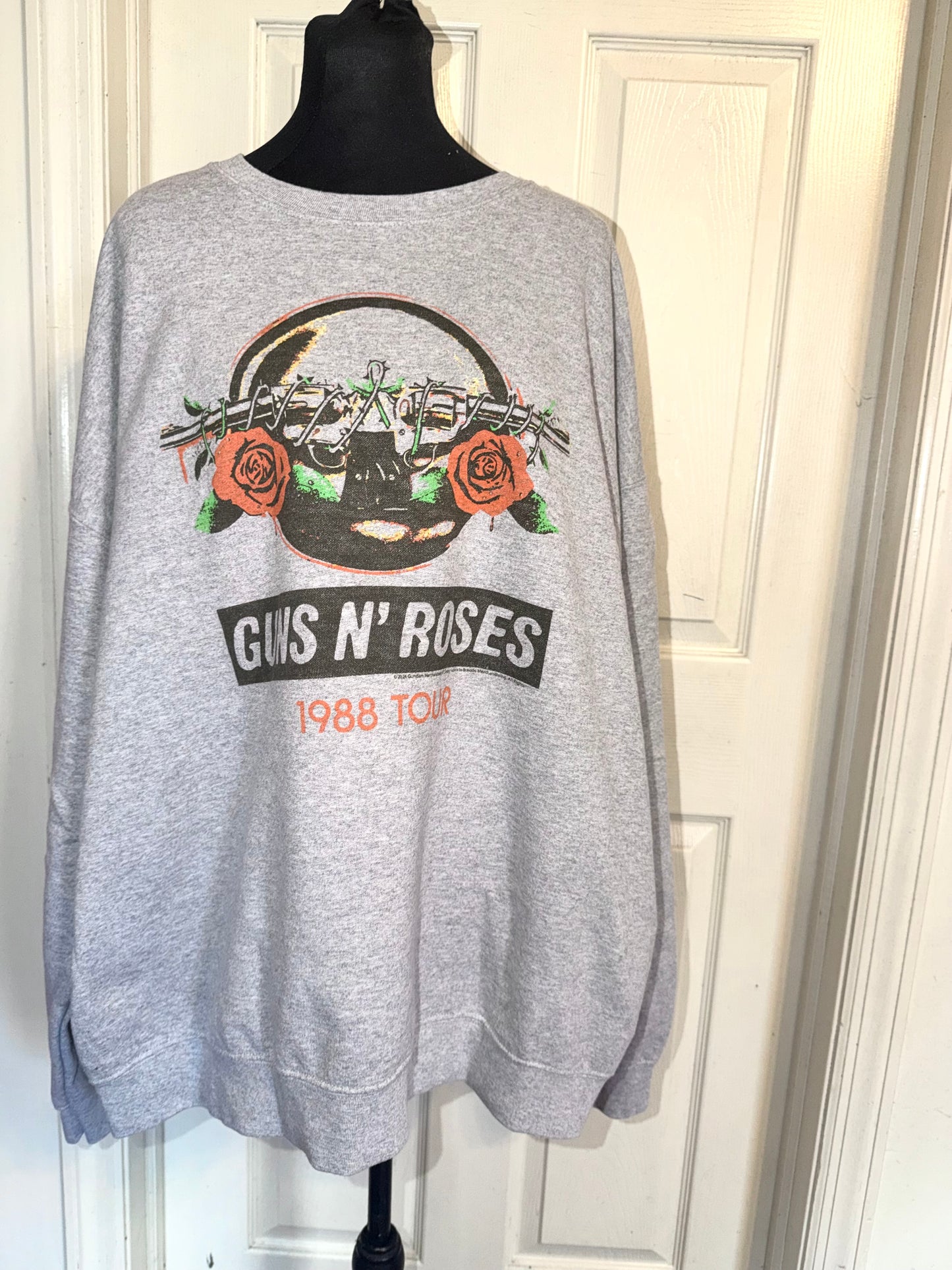Guns N’ Roses Double Sided Oversized Sweatshirt