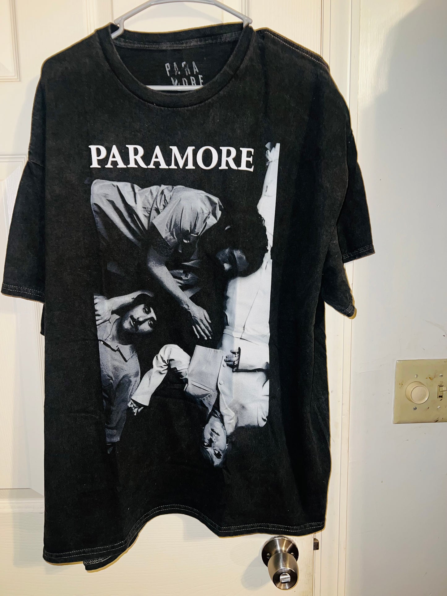 Paramore Oversized Distressed Tee