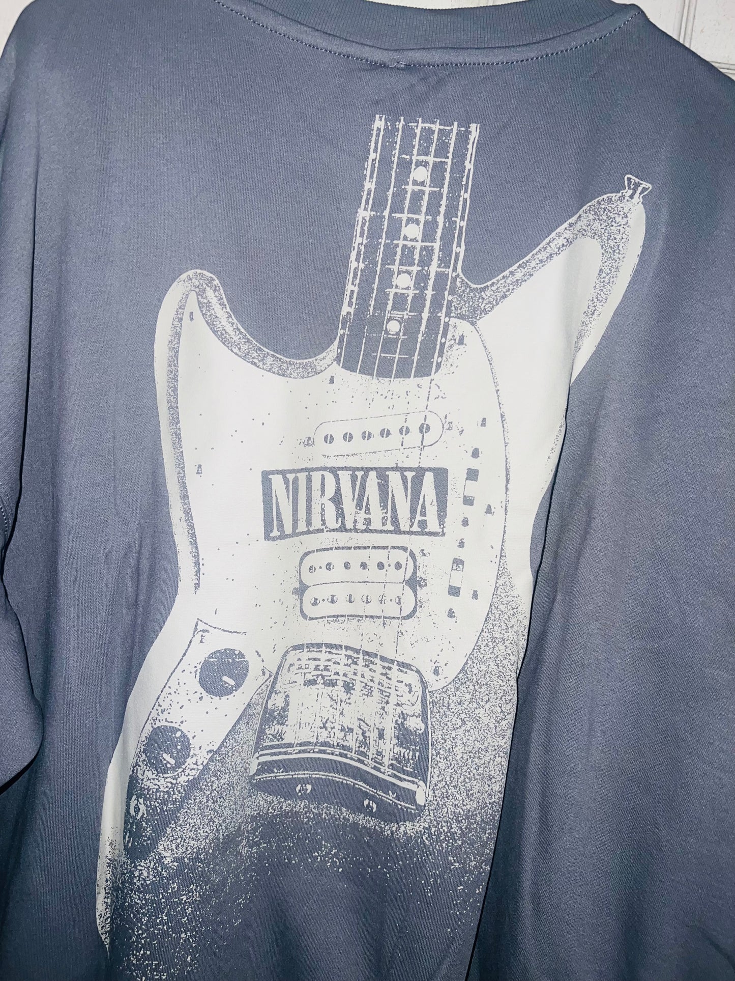 Nirvana Double Sided Oversized Sweatshirt