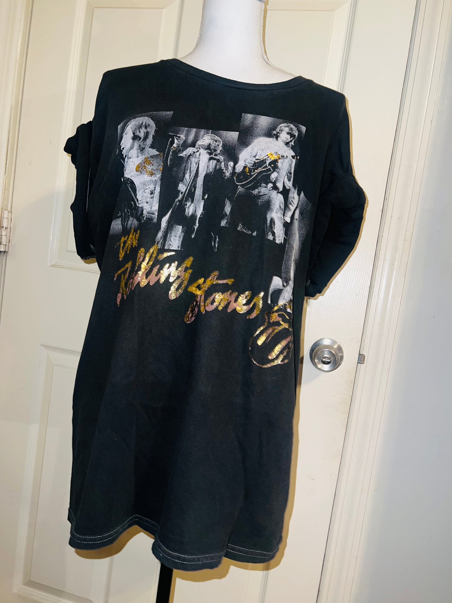 The Rolling Stones Oversized Distressed Tee