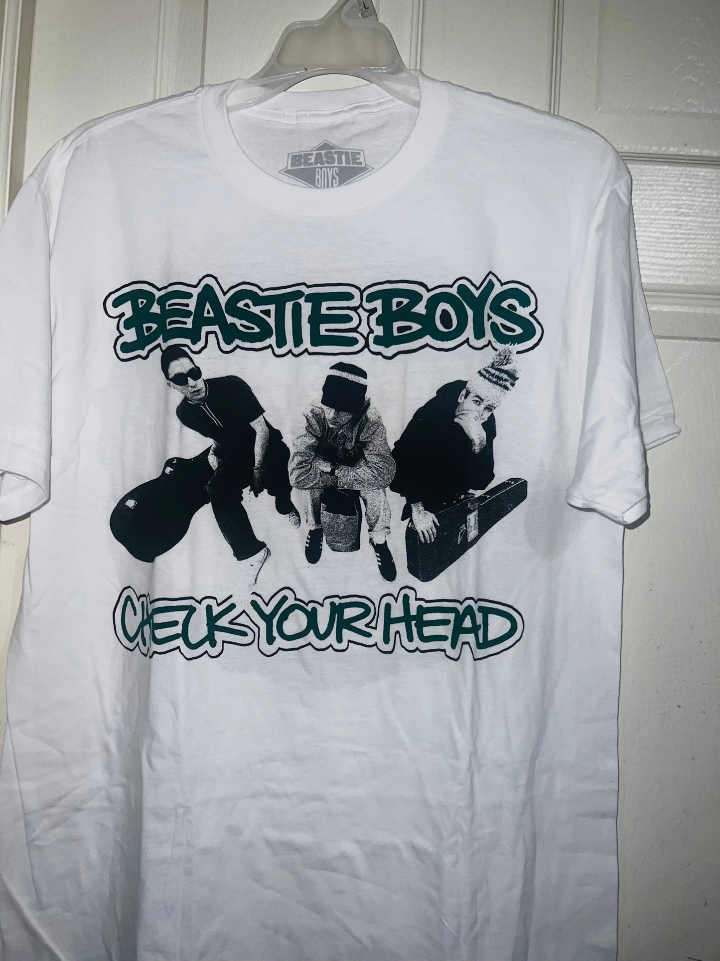 Beastie Boys Double Sided Oversized Distressed Tee