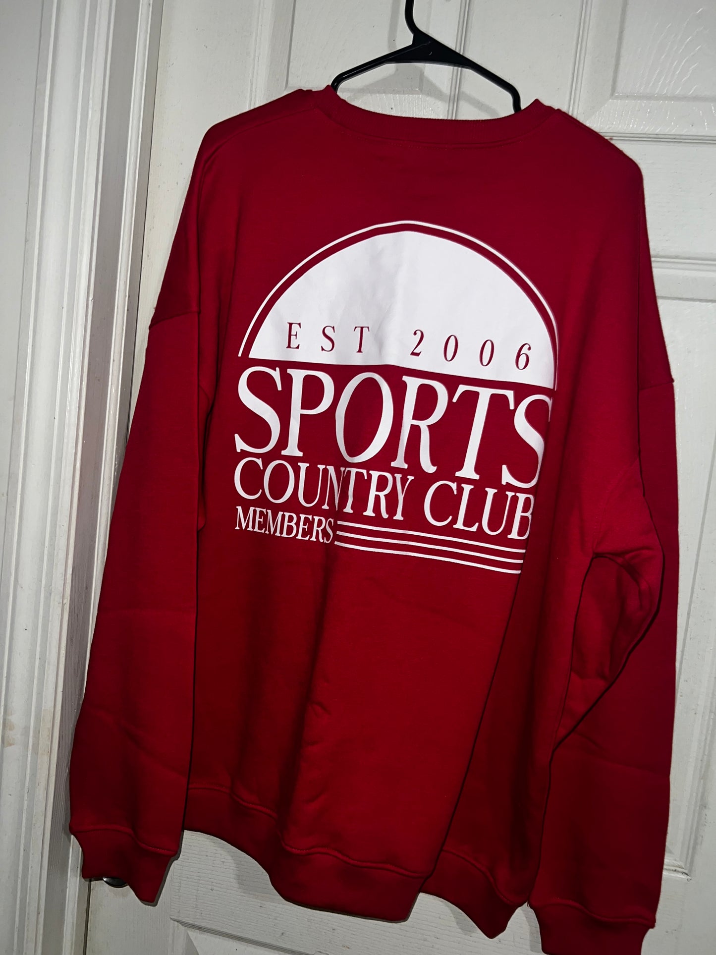 Sports Country Club Oversized Sweatshirt