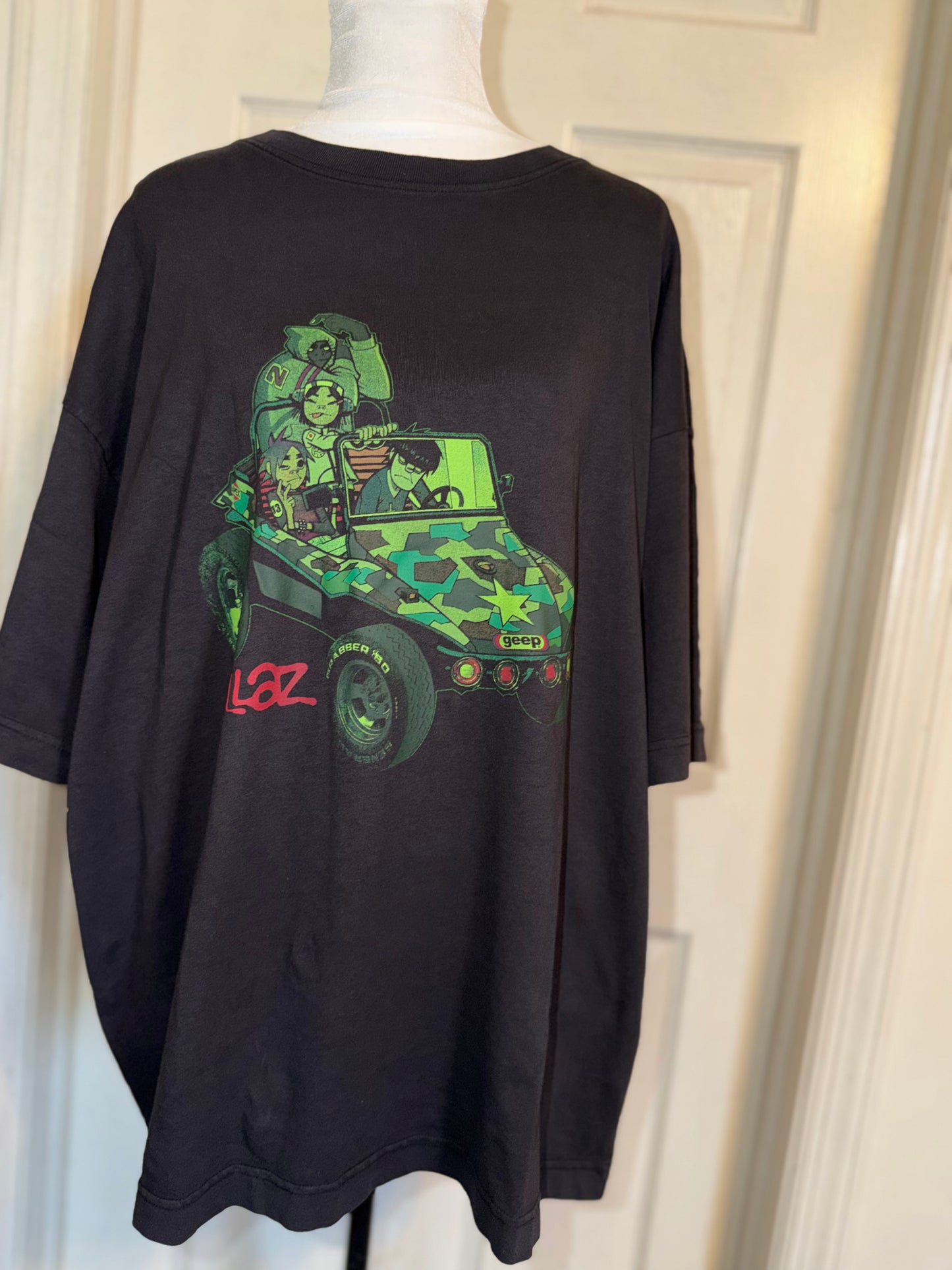 Gorillaz Oversized Distressed Tee