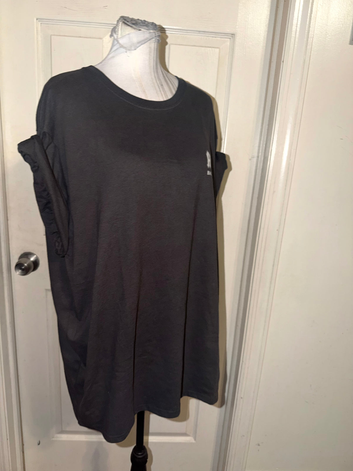AC/DC Double Sided Oversized Distressed Tee