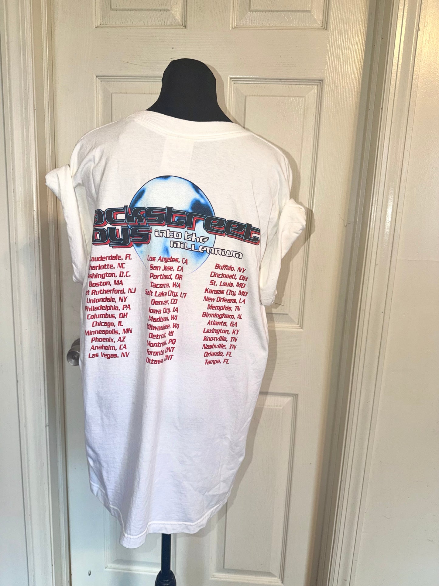 Backstreet Boys Vintage Double Sided Tee