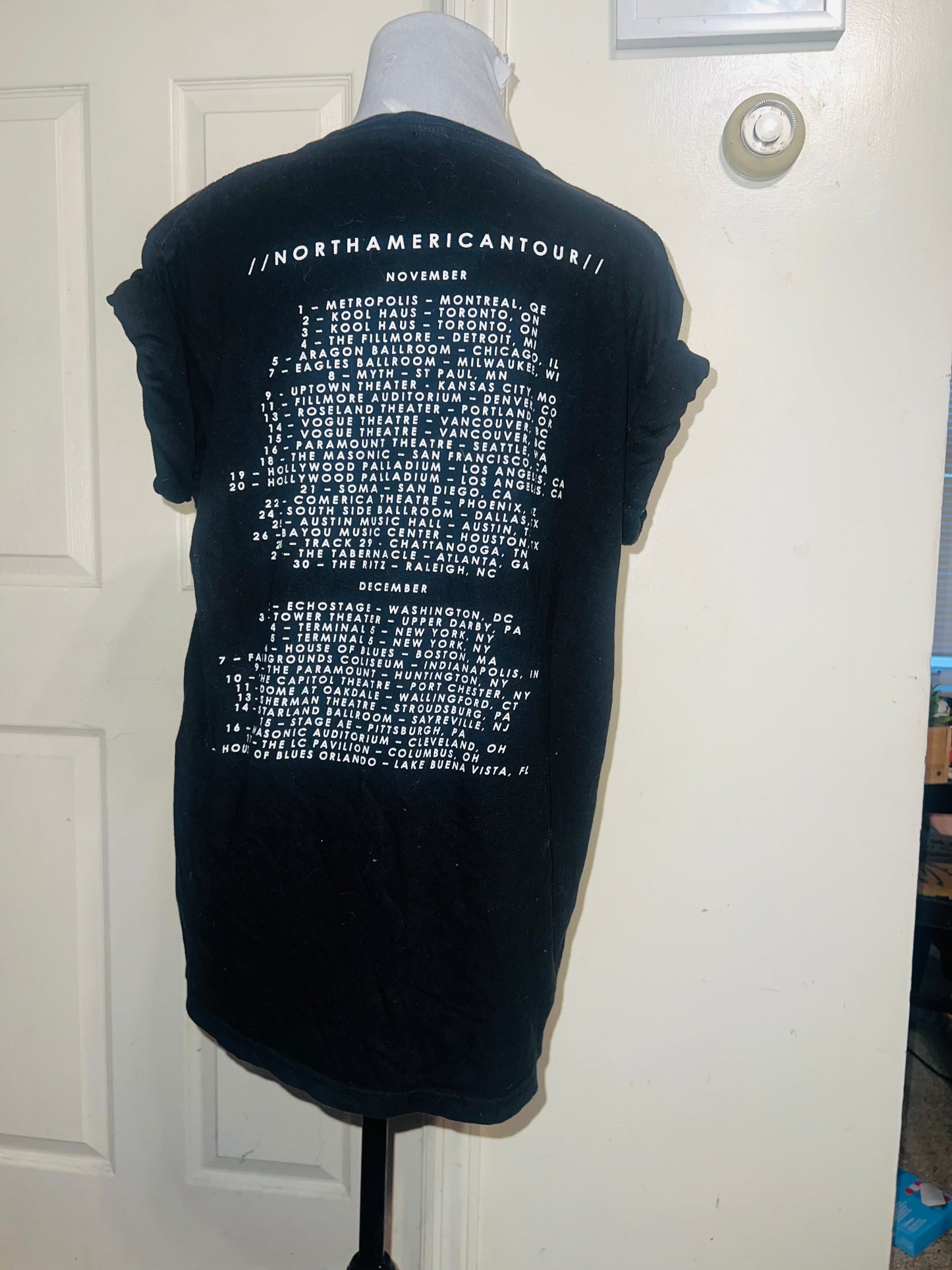 The 1975 Tour Double Sided Oversized Tee