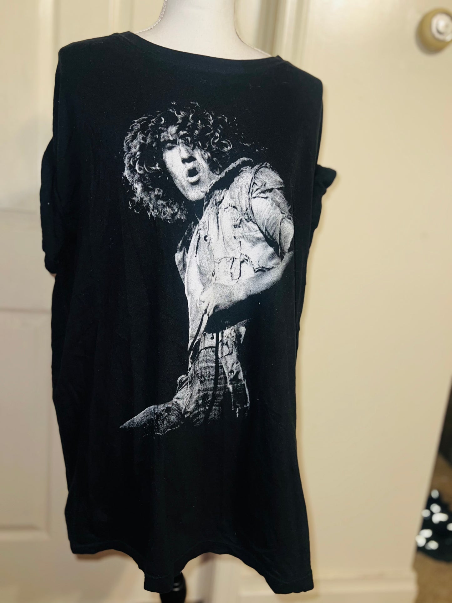 Roger Daltrey Double Sided Oversized Distressed Vintage Tee