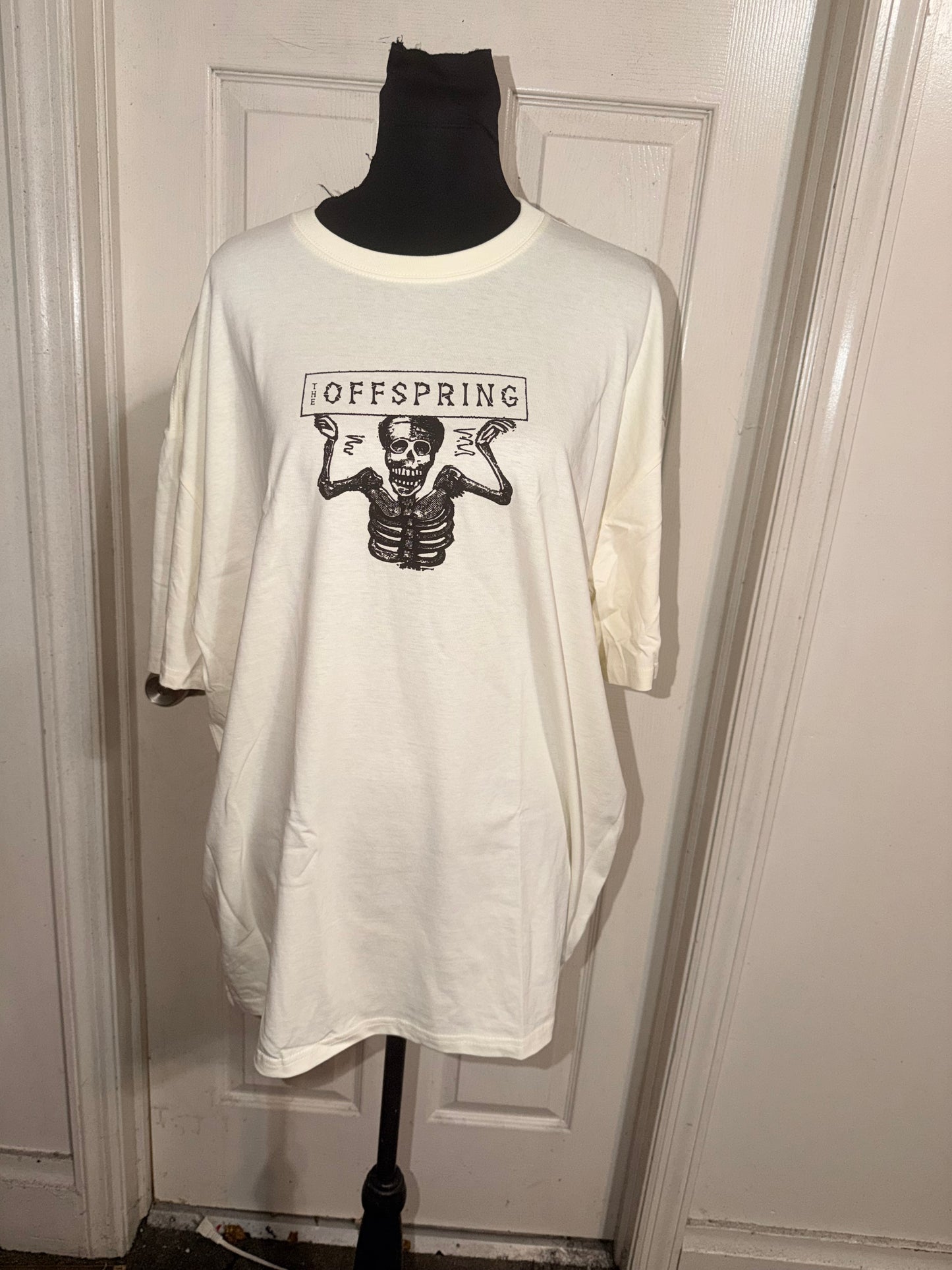 The Offspring Double Sided Oversized Distressed Tee