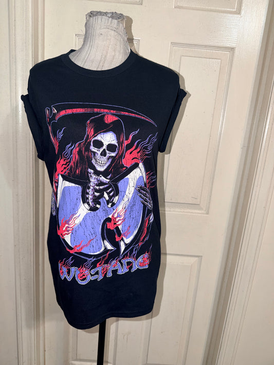 Wu-Tang Clan Oversized Distressed Tee
