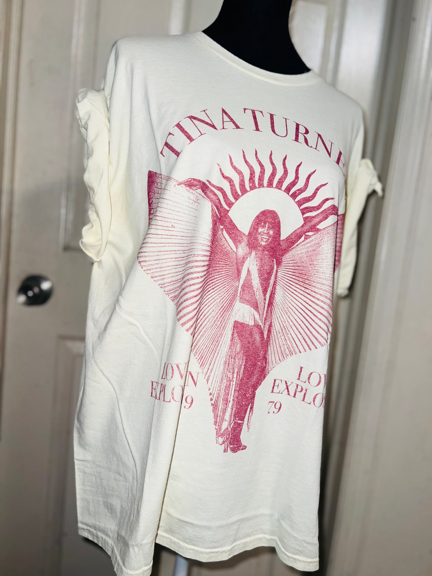 Tina Turner Oversized Distressed Tee