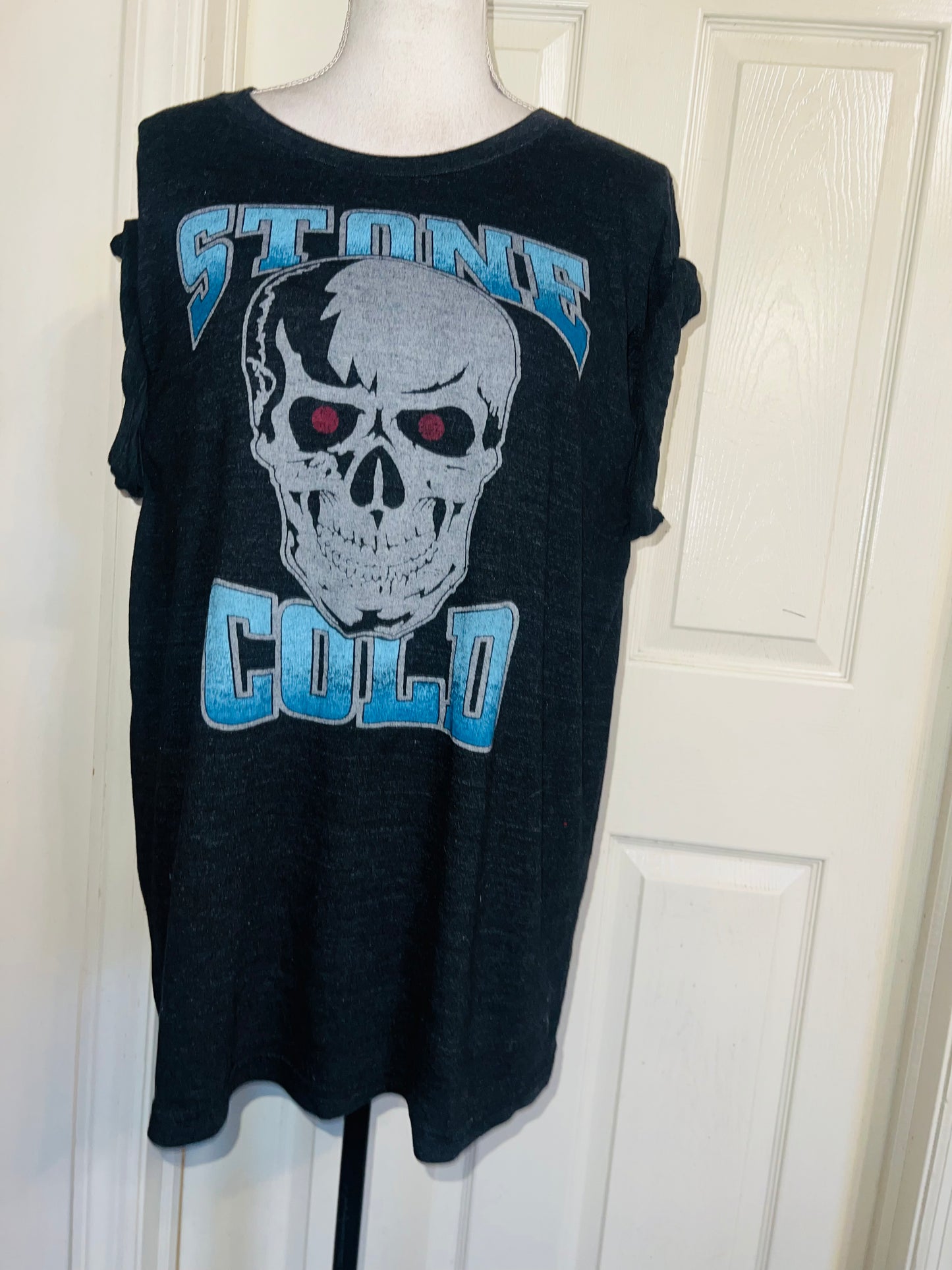 Stone Cold Steve Austin Vintage Oversized Distressed Tee