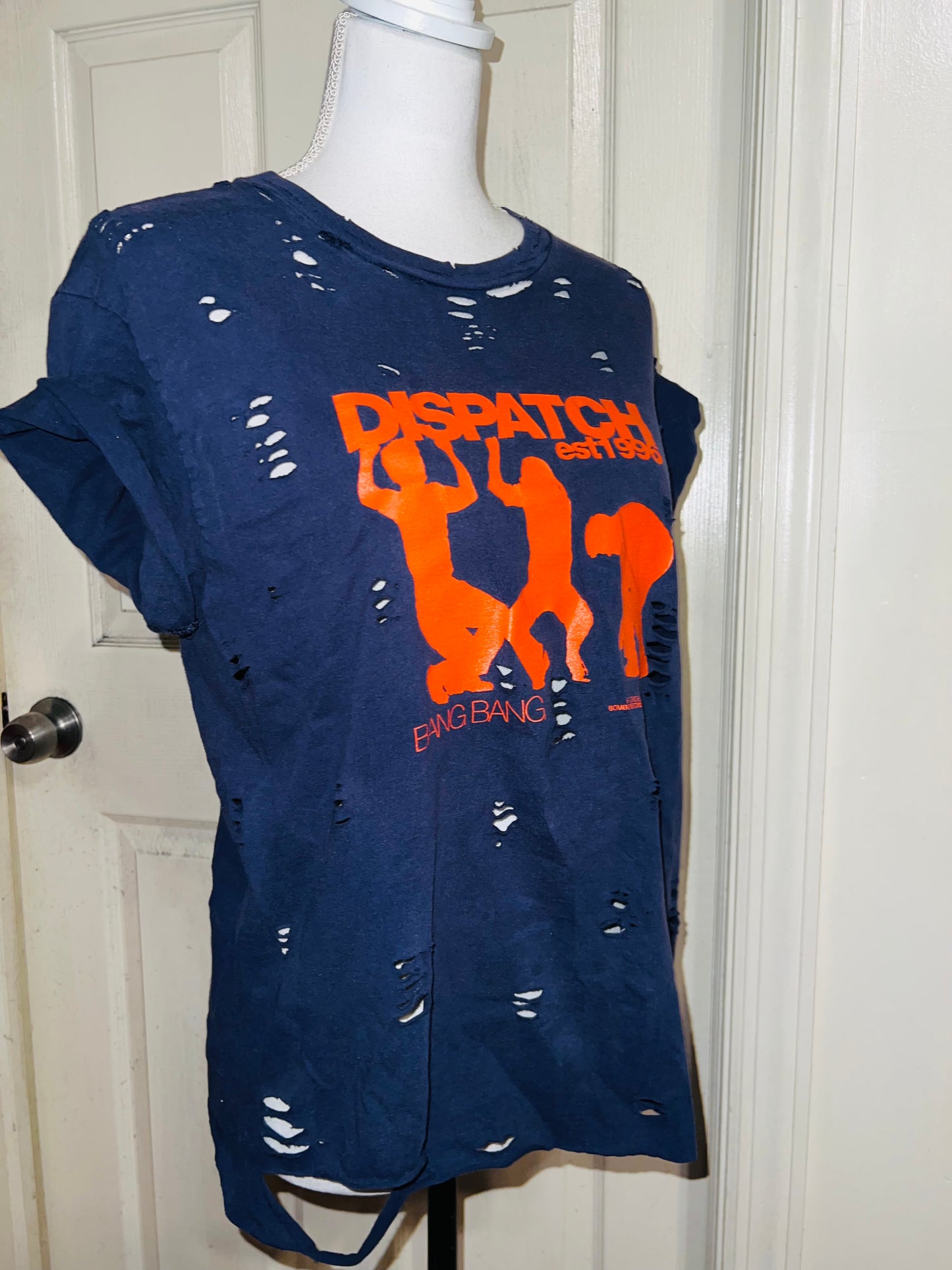 Dispatch Oversized Distressed Vintage Tee