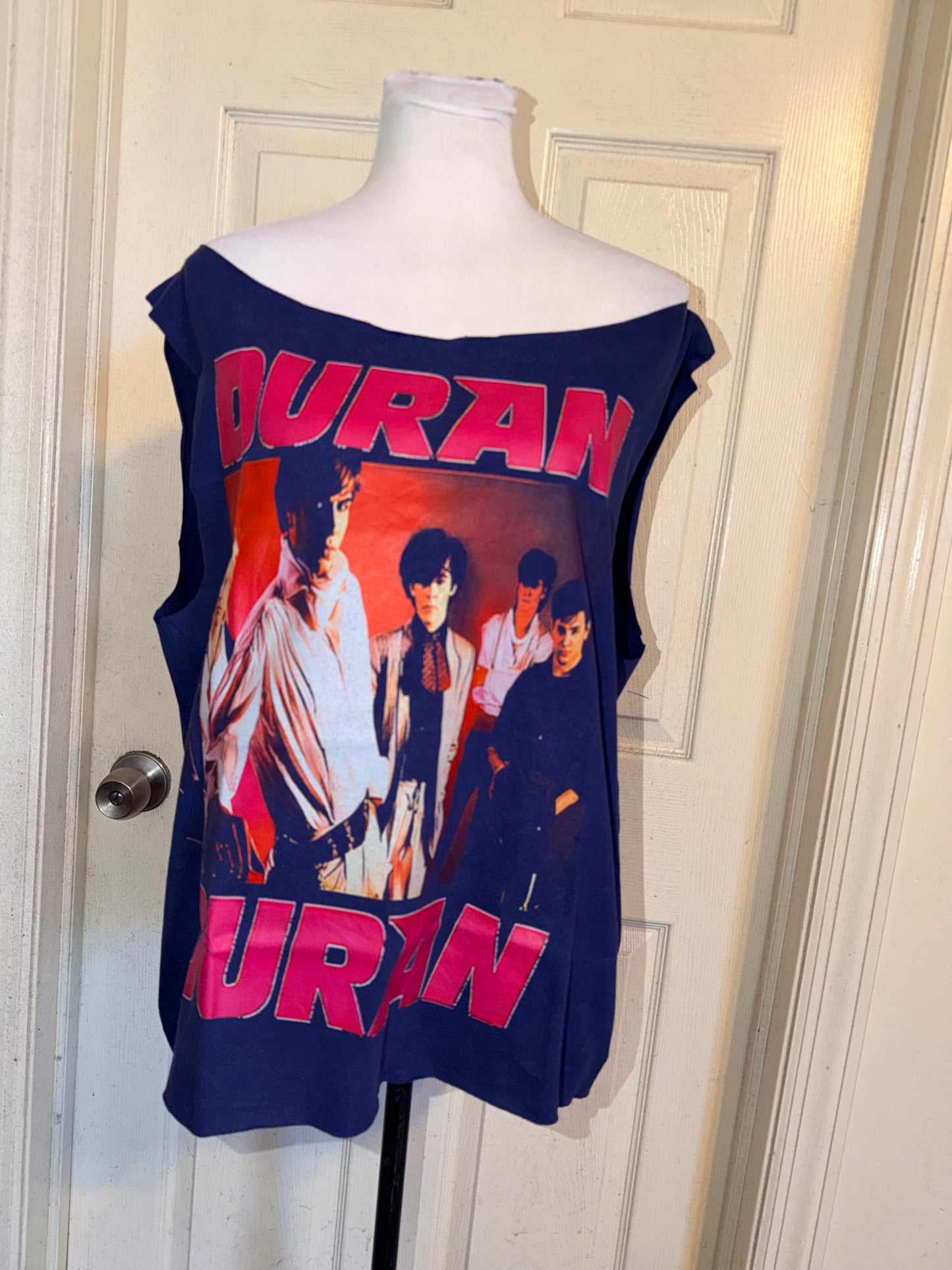 Duran Duran Oversized Distressed Tank