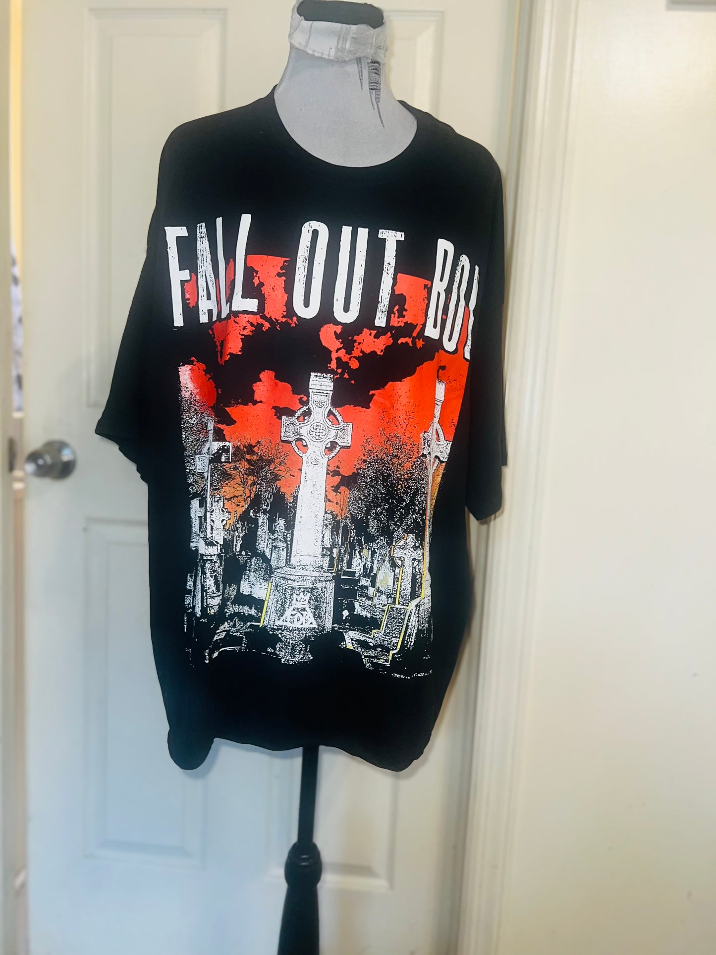 Fall Out Boy Oversized Distressed Tee