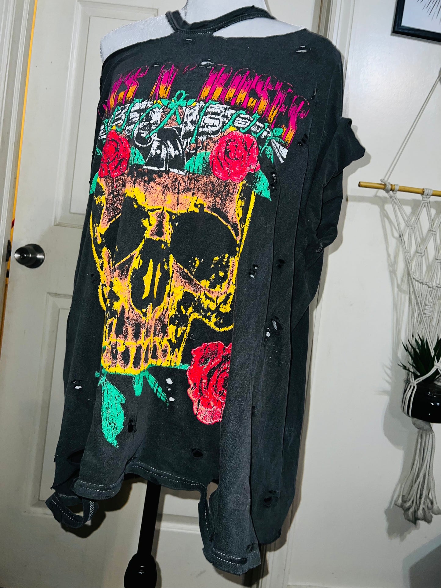 Guns n Roses Double Sided Oversized Tee/Dress