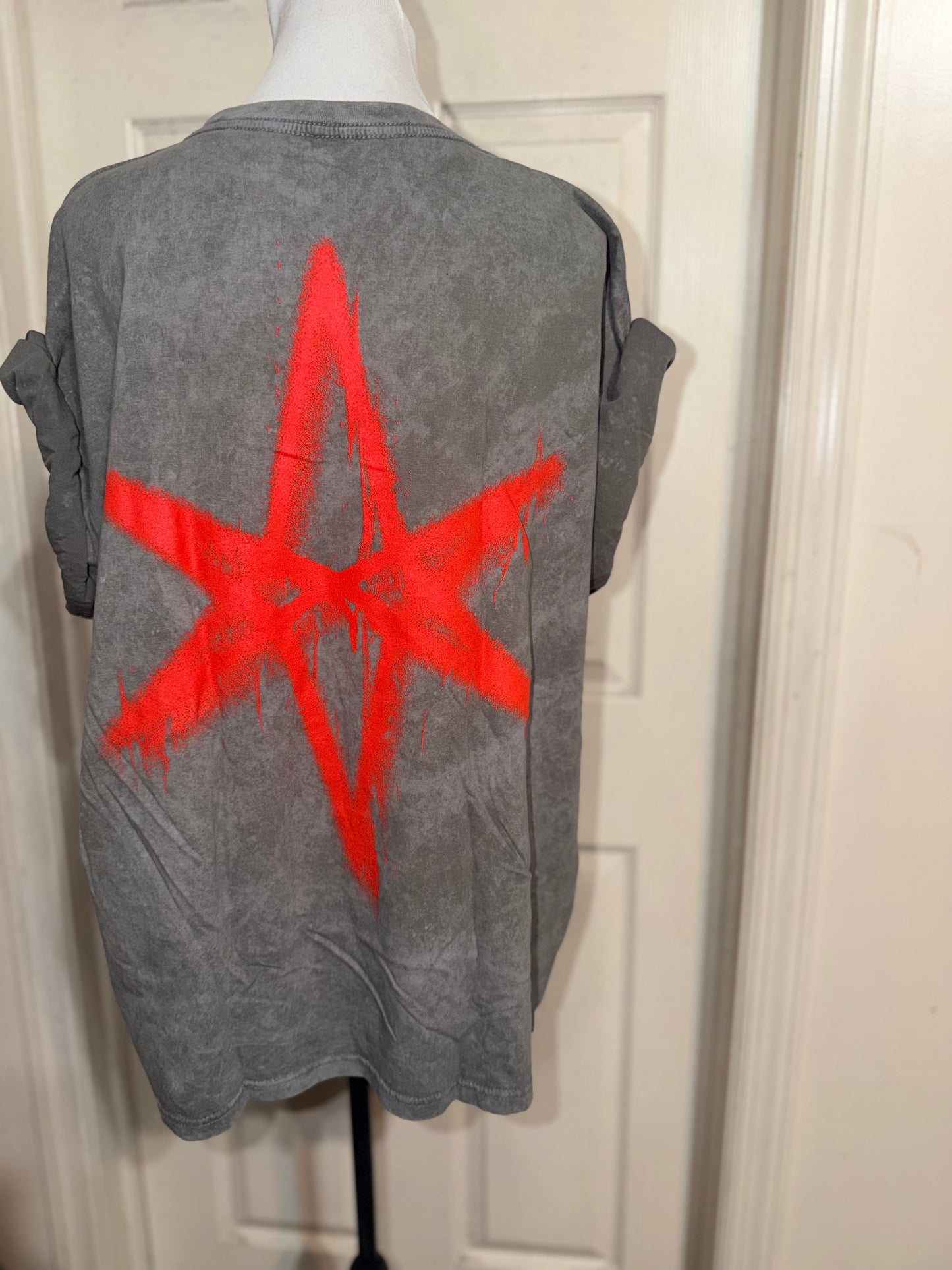 Bring Me the Horizon Double Sided Oversized Distressed Tee