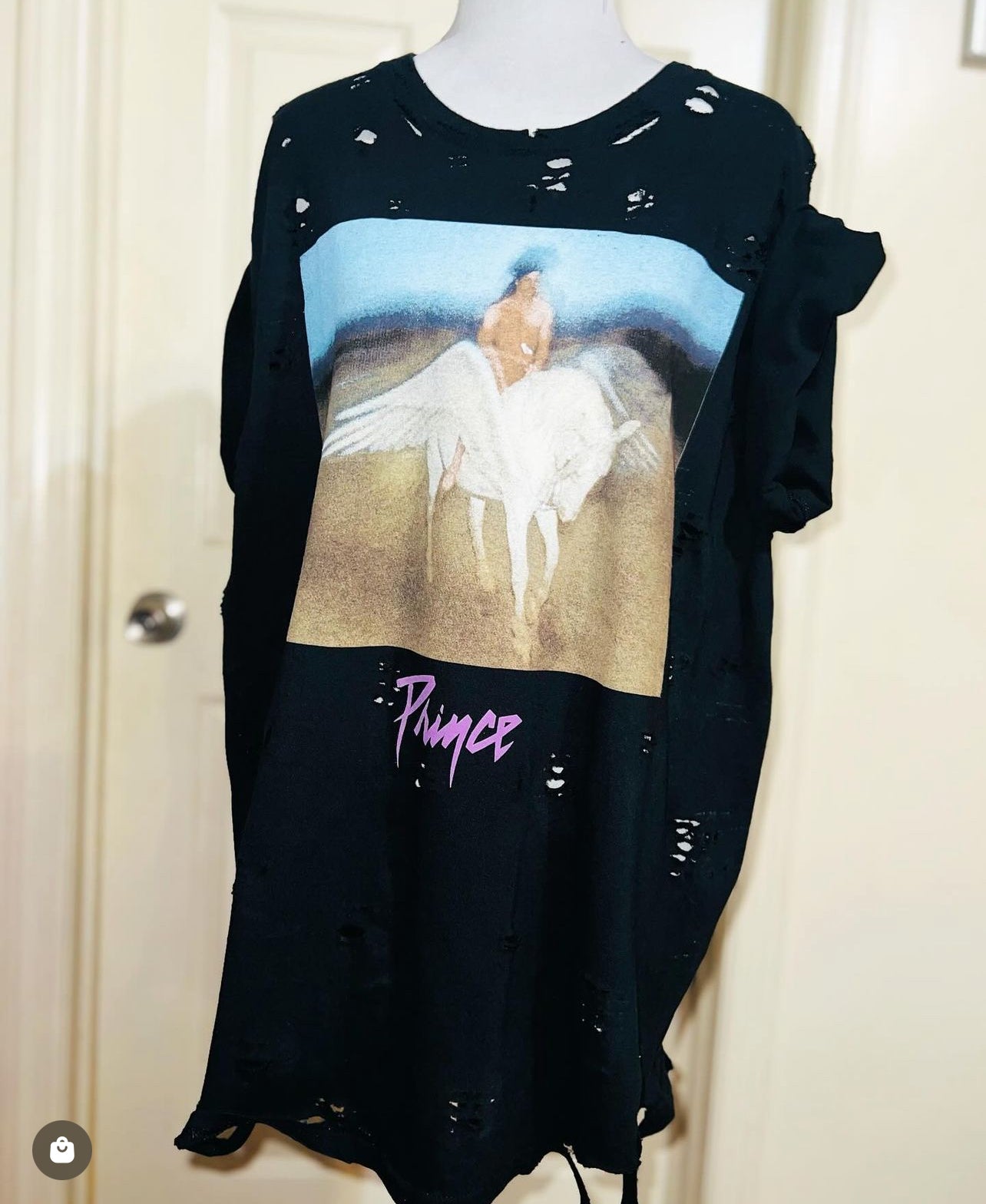 Prince Oversized Distressed Tee