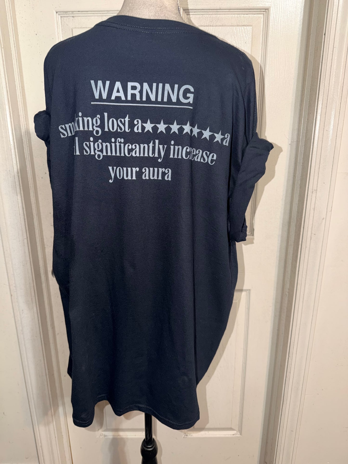 Machine Gun Kelly Double Sided Oversized Distressed Tee