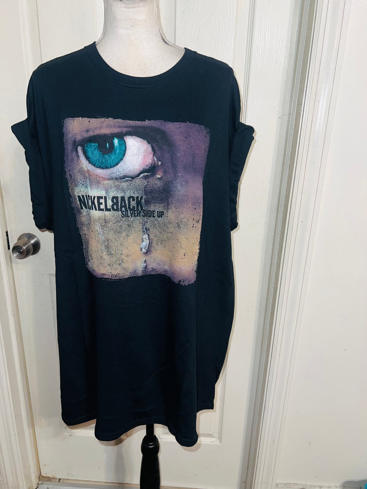 Nickelback Oversized Distressed Tee