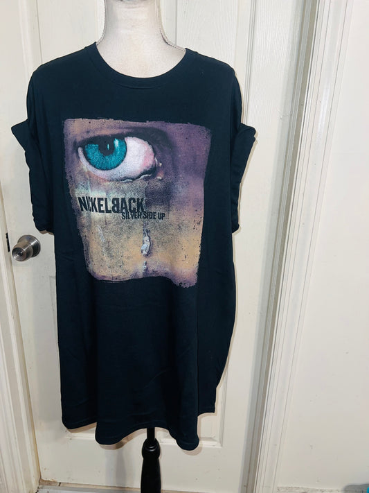 Nickelback Oversized Distressed Tee