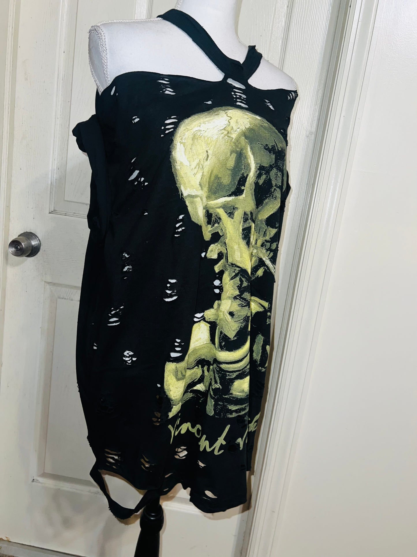 Vincent Van Gogh Oversized Distresed Tee (read description)