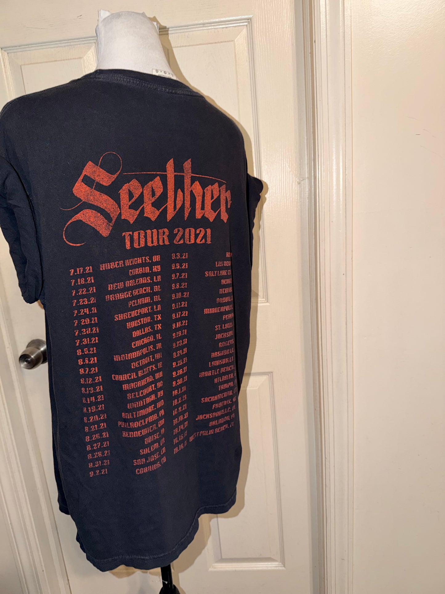 Seether Double Sided Tee