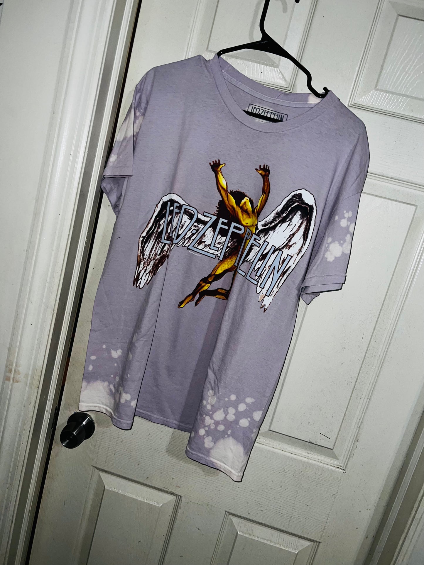 Led Zeppelin Oversized Distressed T-Shirt