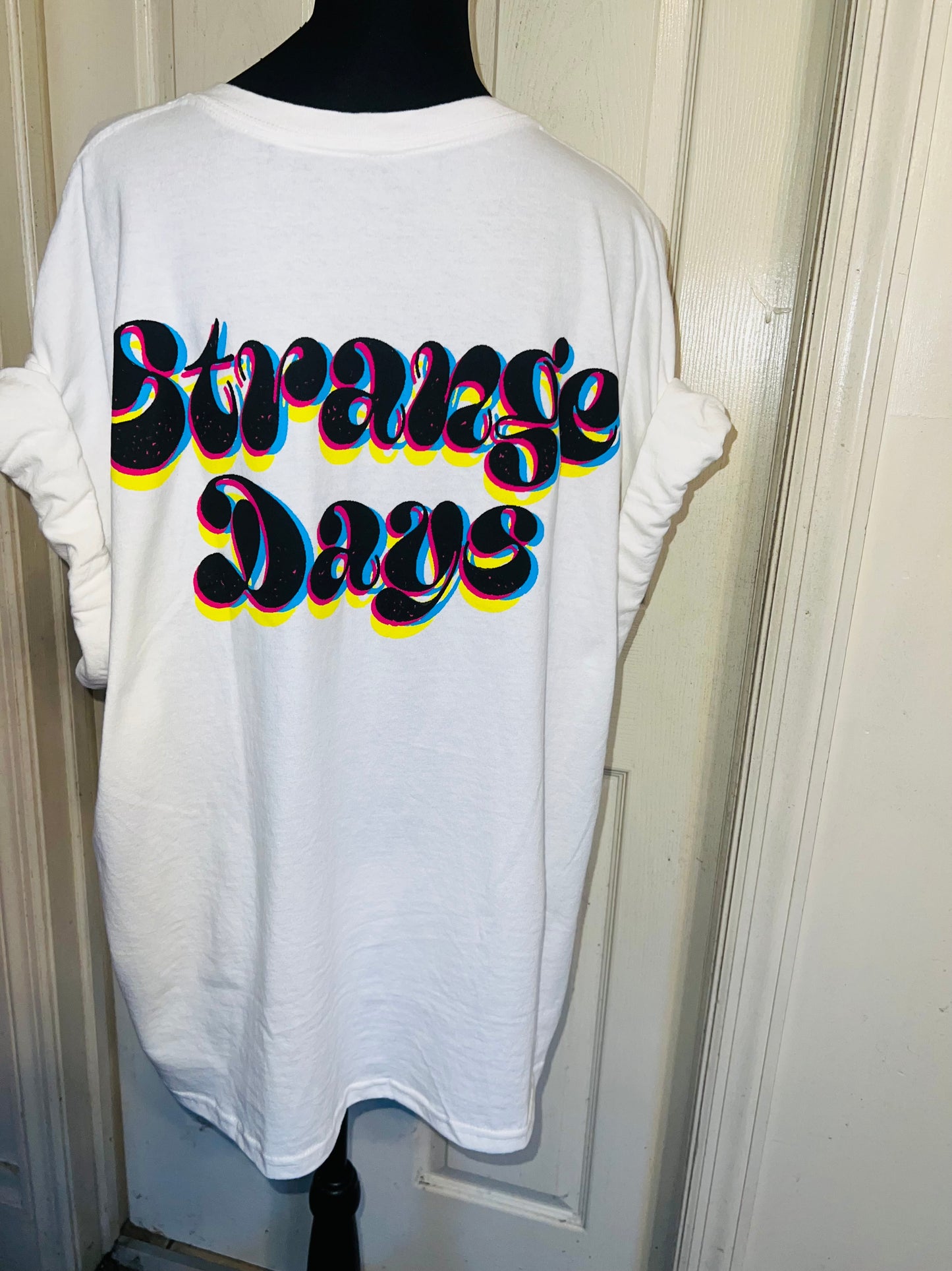 The Doors Double Sided Oversized Distressed Tee