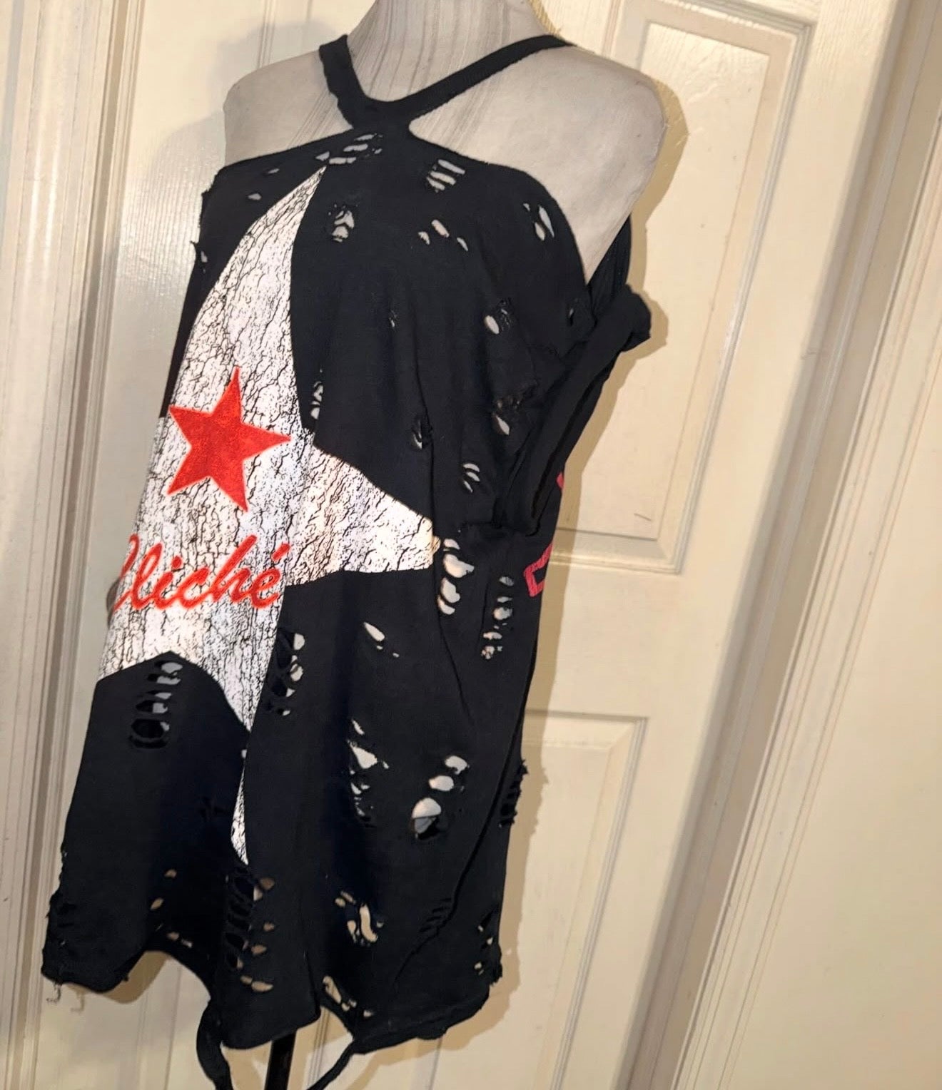 Machine Gun Kelly Double Sided Oversized Distressed Tee (as is)
