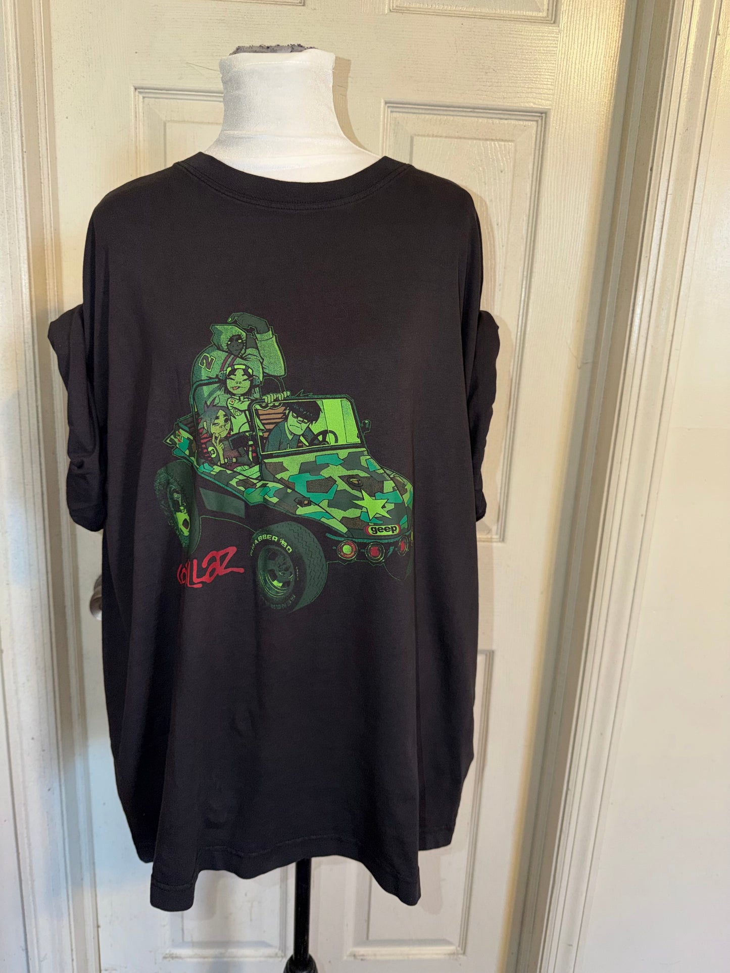 Gorillaz Oversized Distressed Tee